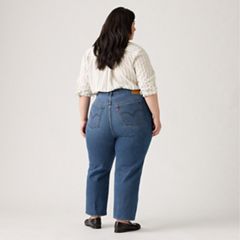 Ribcage Straight Ankle Women's Jeans (Plus Size) — My Honor No Dx - Medium Wash 3