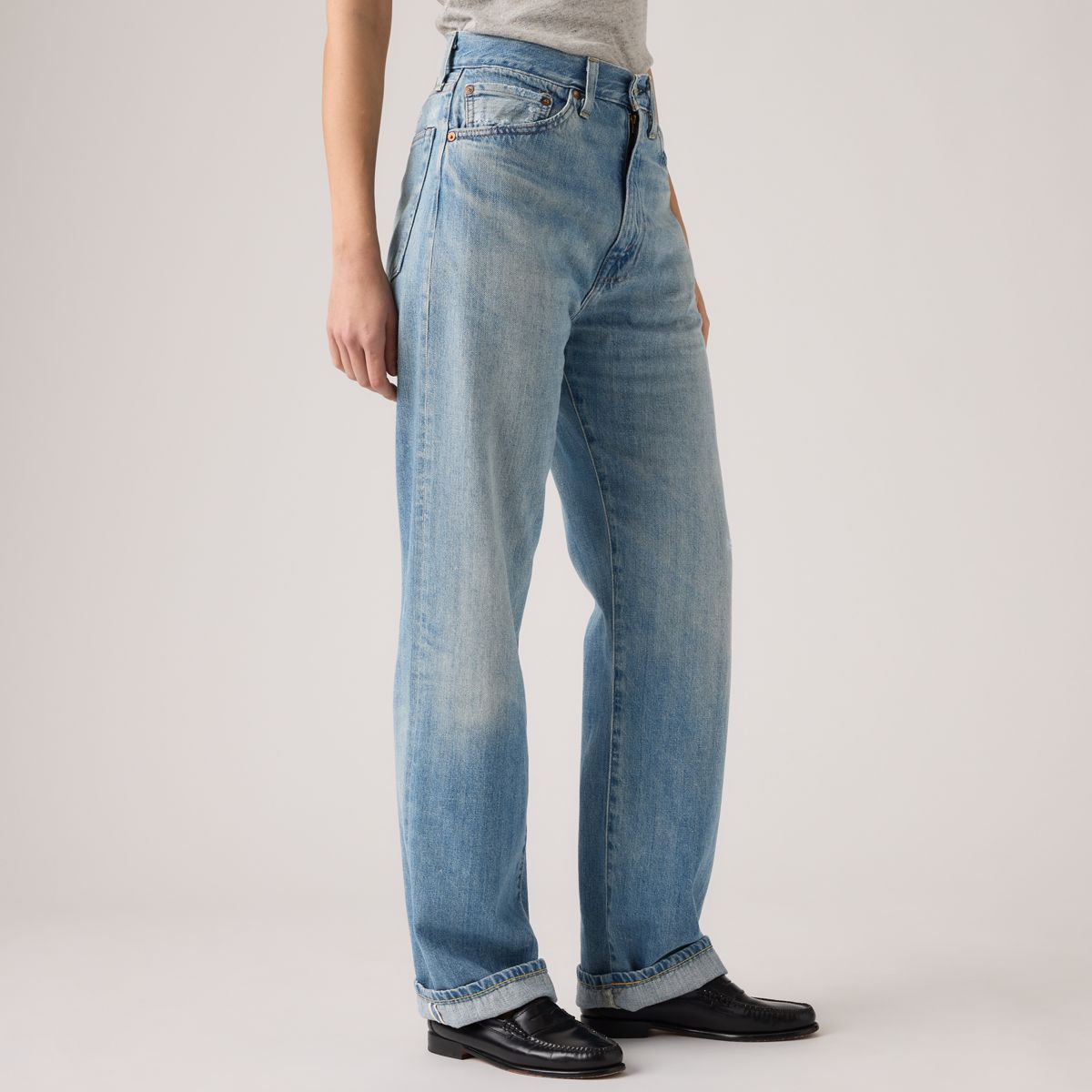 Levi's® Vintage Clothing 1950's 701™ Jeans — Gallin - Light Wash