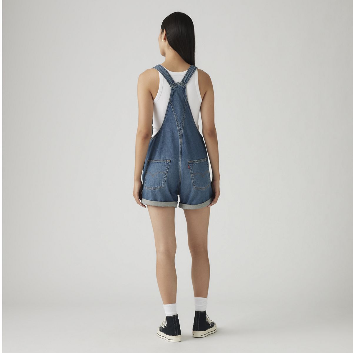 Vintage Shortalls — About Last Week - Medium Wash