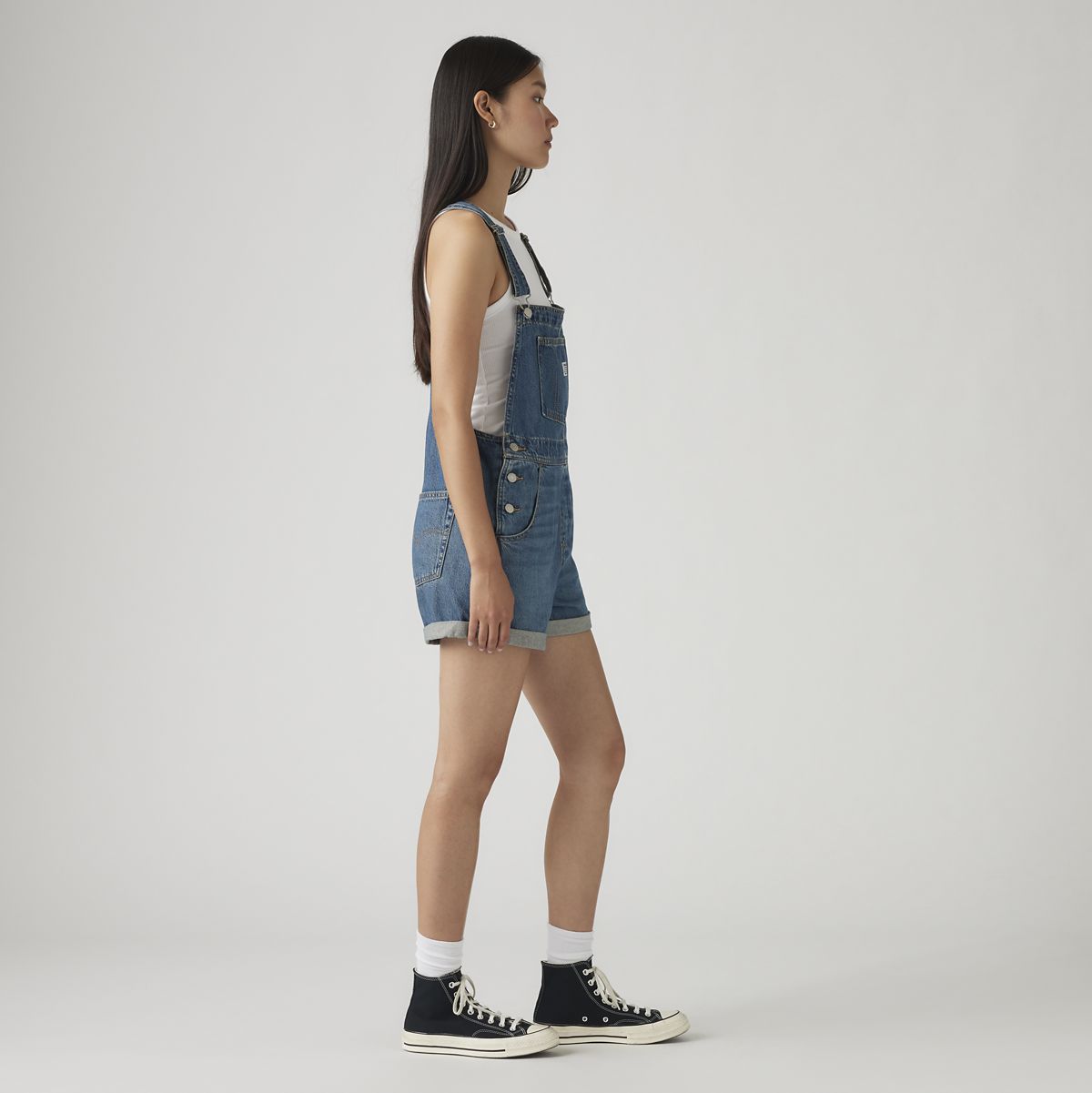 Vintage Shortalls — About Last Week - Medium Wash