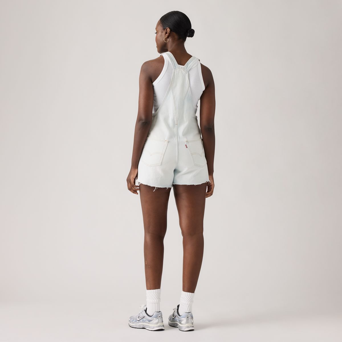 Vintage Shortalls — Glacial Pace Shortal - Light Wash