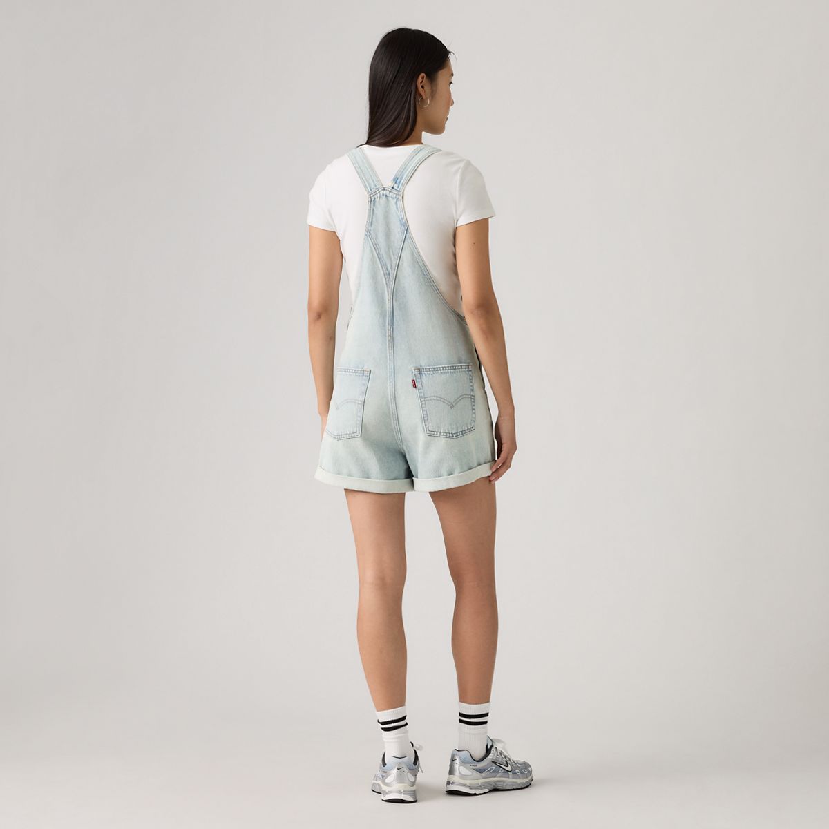 Vintage Shortalls — Abraded Art - Light Wash