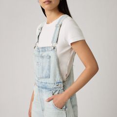 Vintage Shortalls — Abraded Art - Light Wash 2