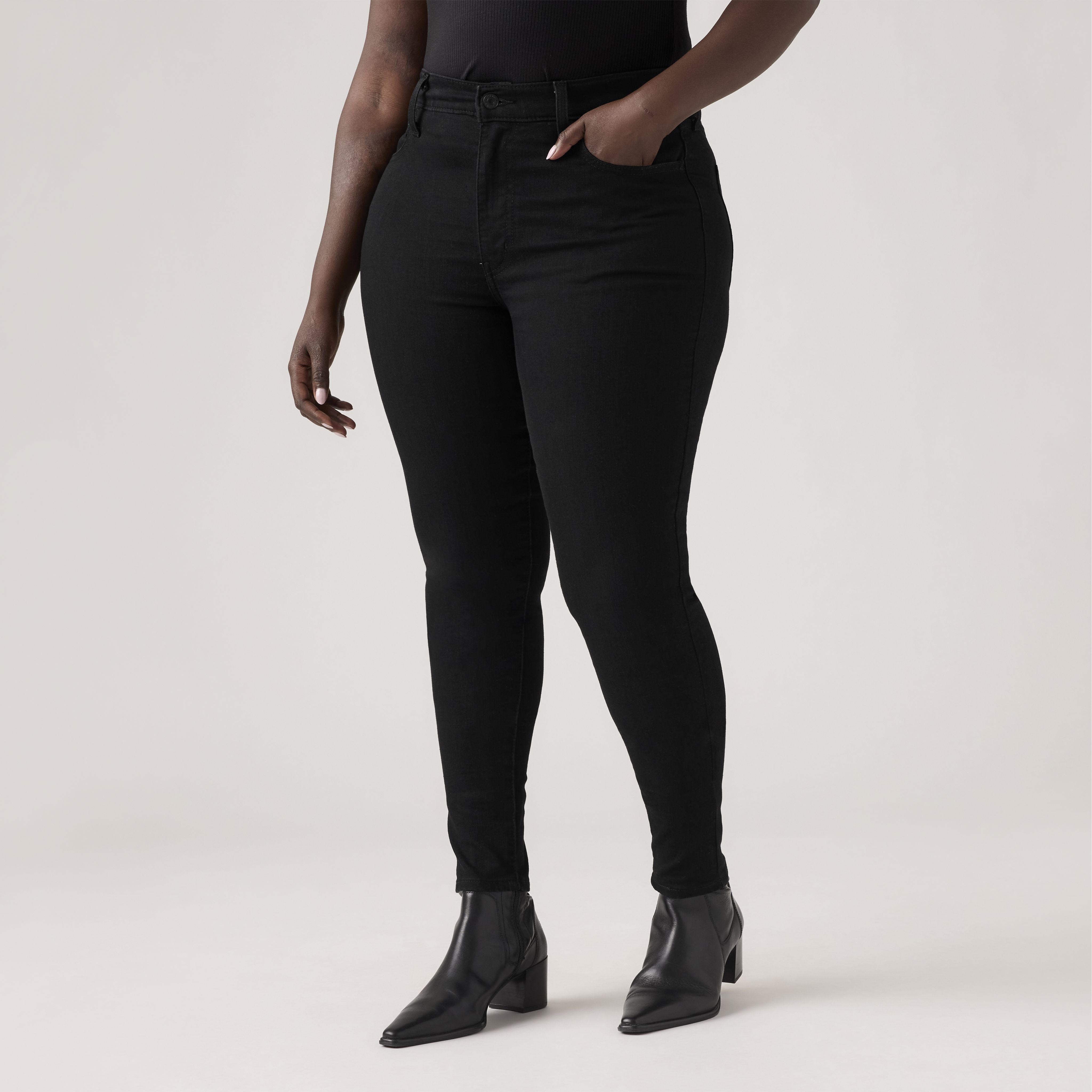 720 Jean super filiforme taille haute 8