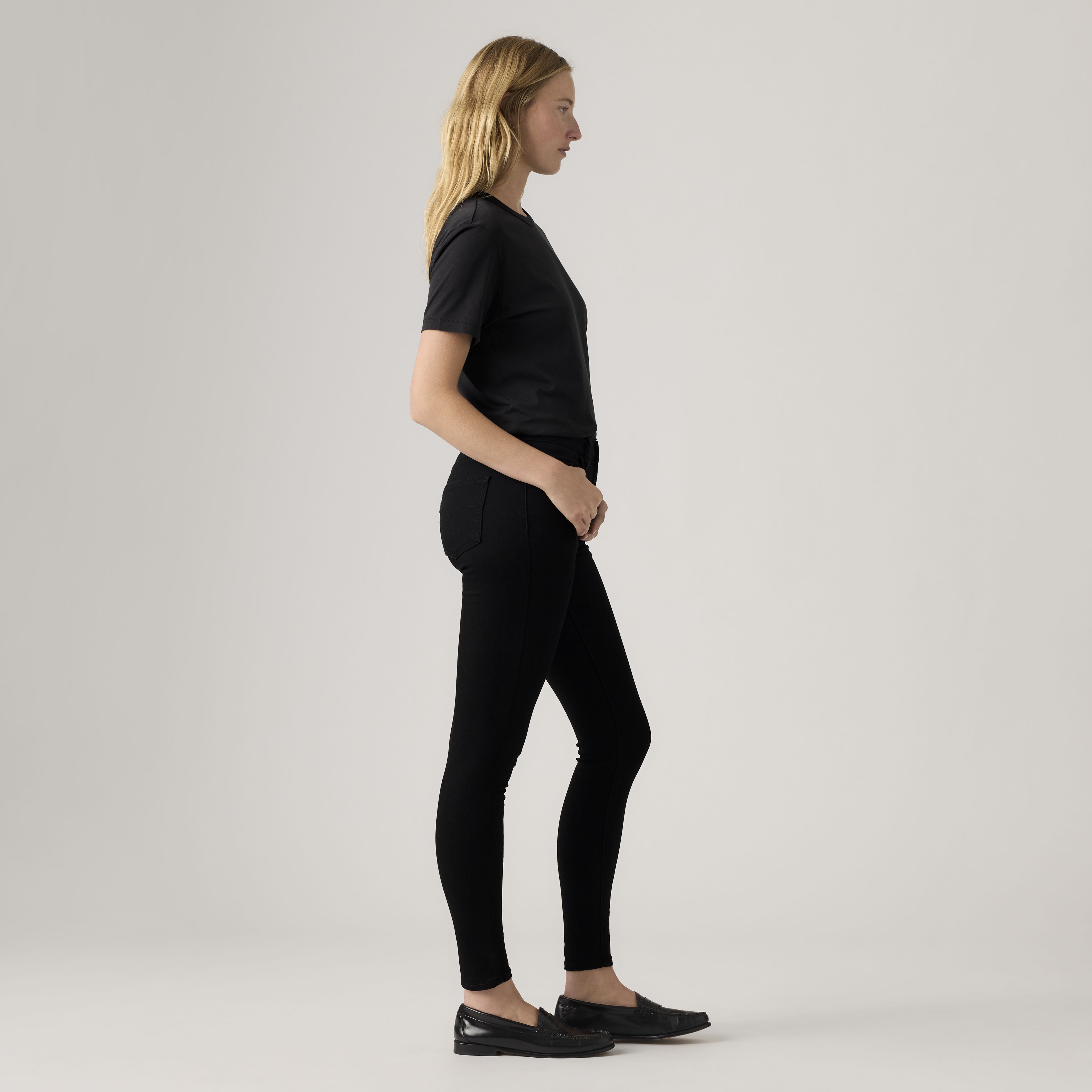 720 Jean super filiforme taille haute 4