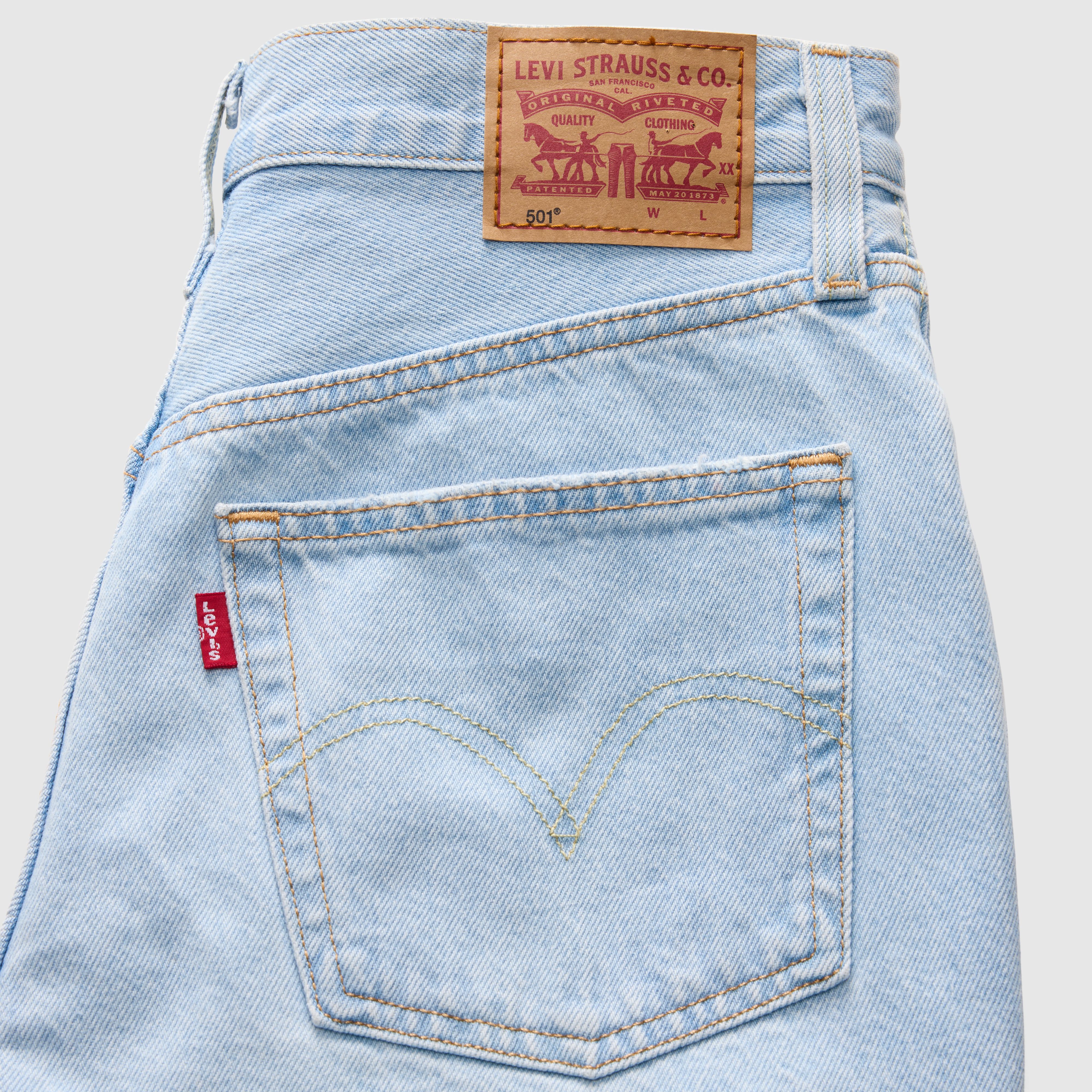 501® Original High Rise Shorts 7