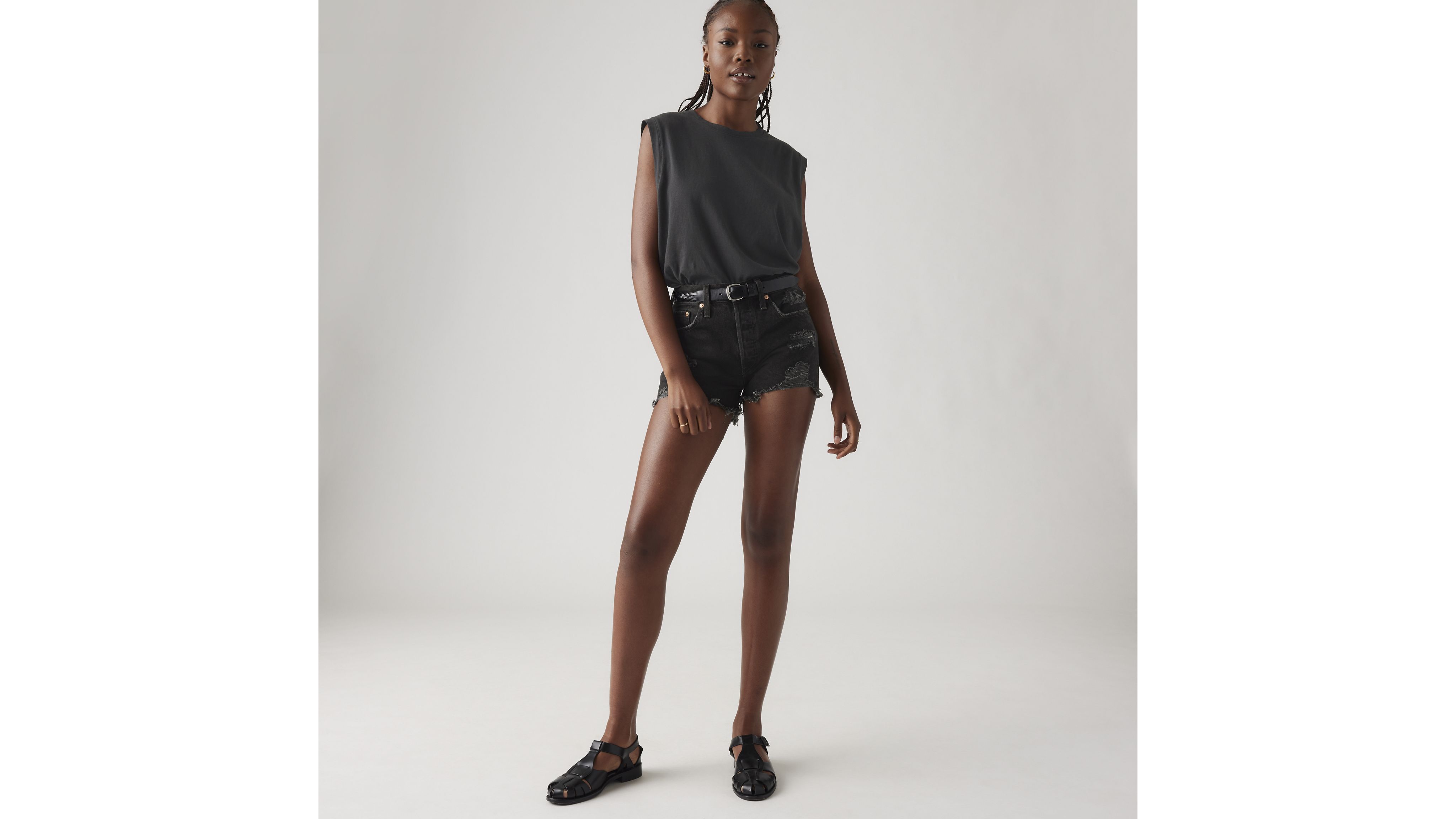 501MD Short taille haute pour femme 1