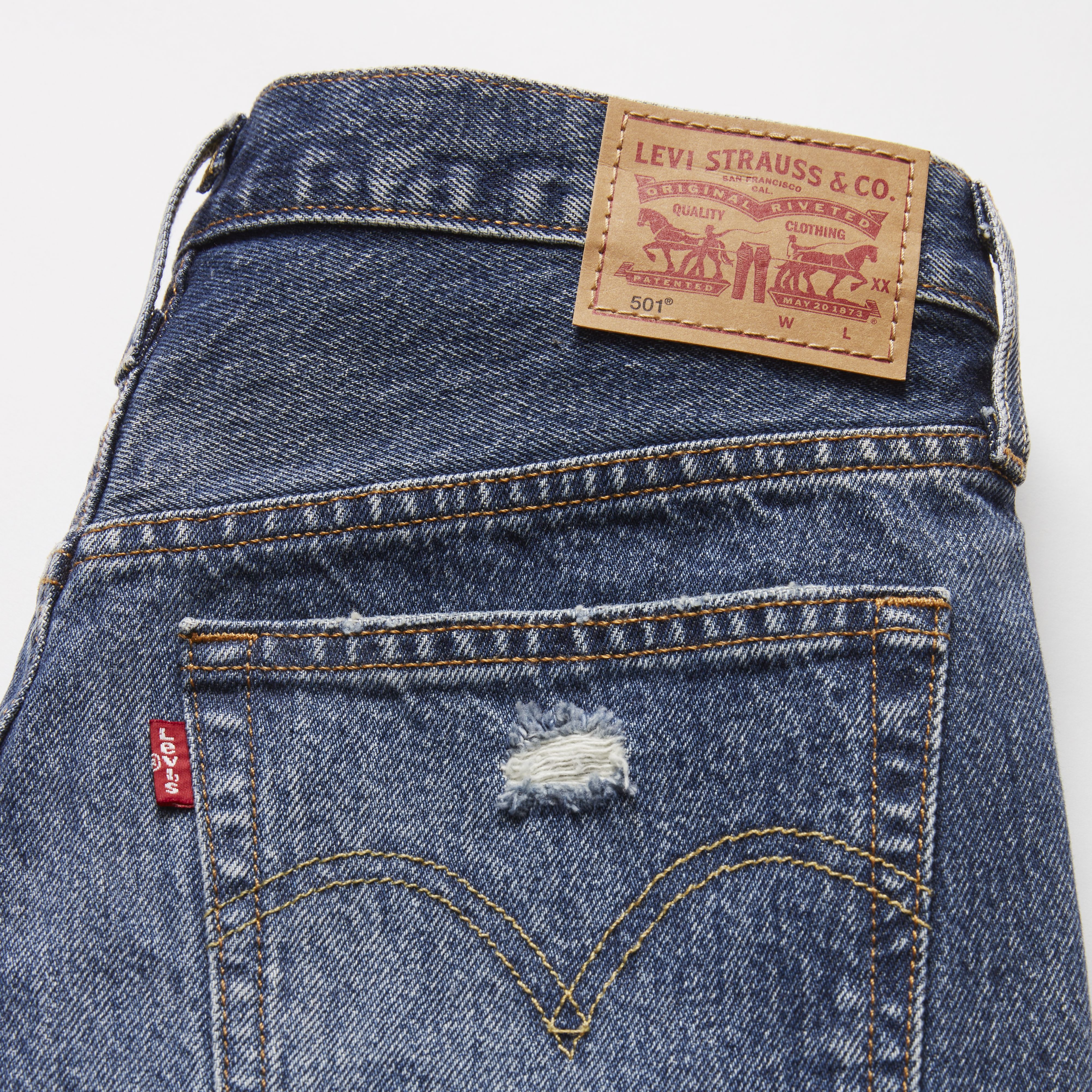501® Original Fit High Rise Women's Shorts 7