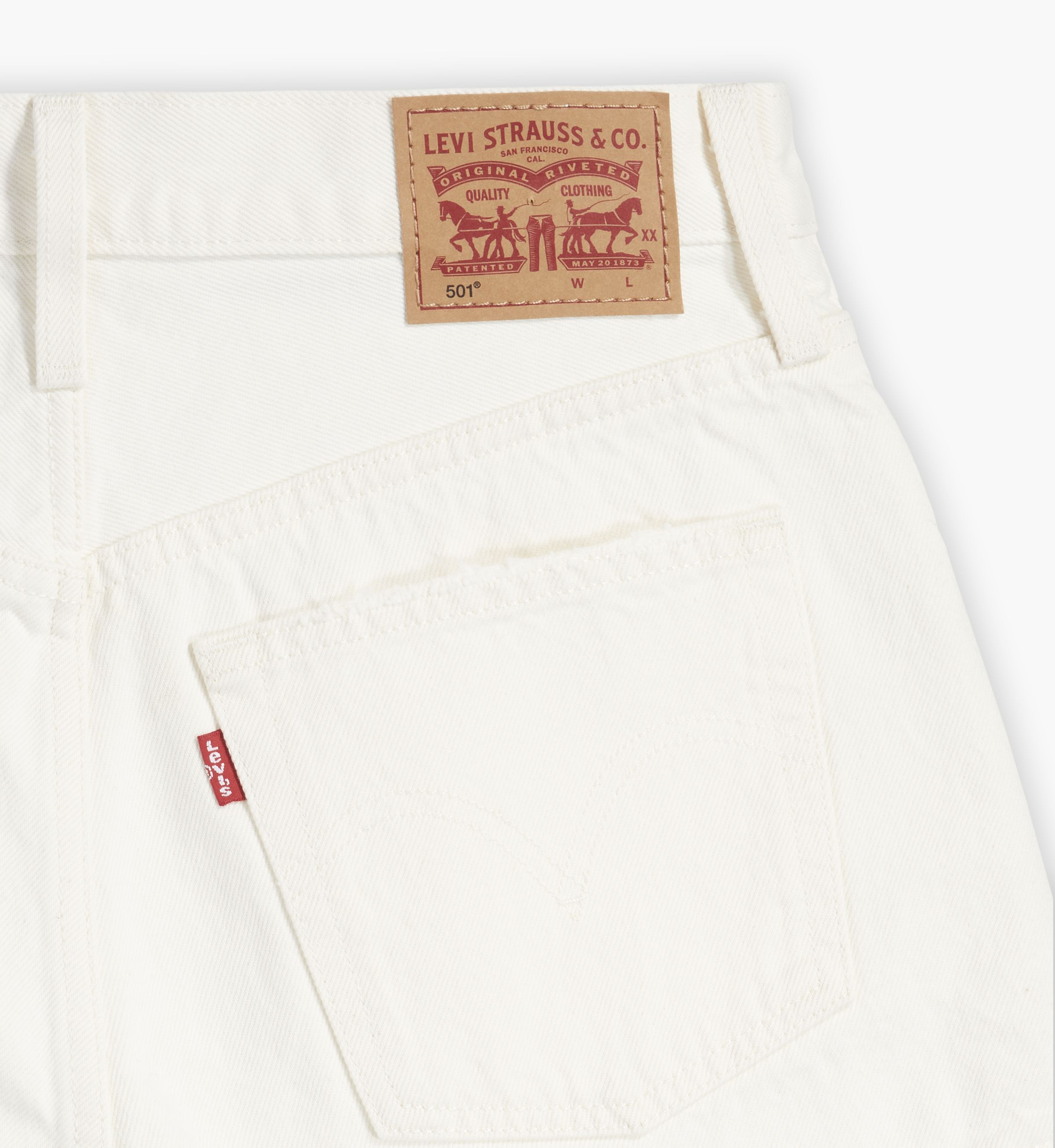 501MD Short taille haute pour femme 8