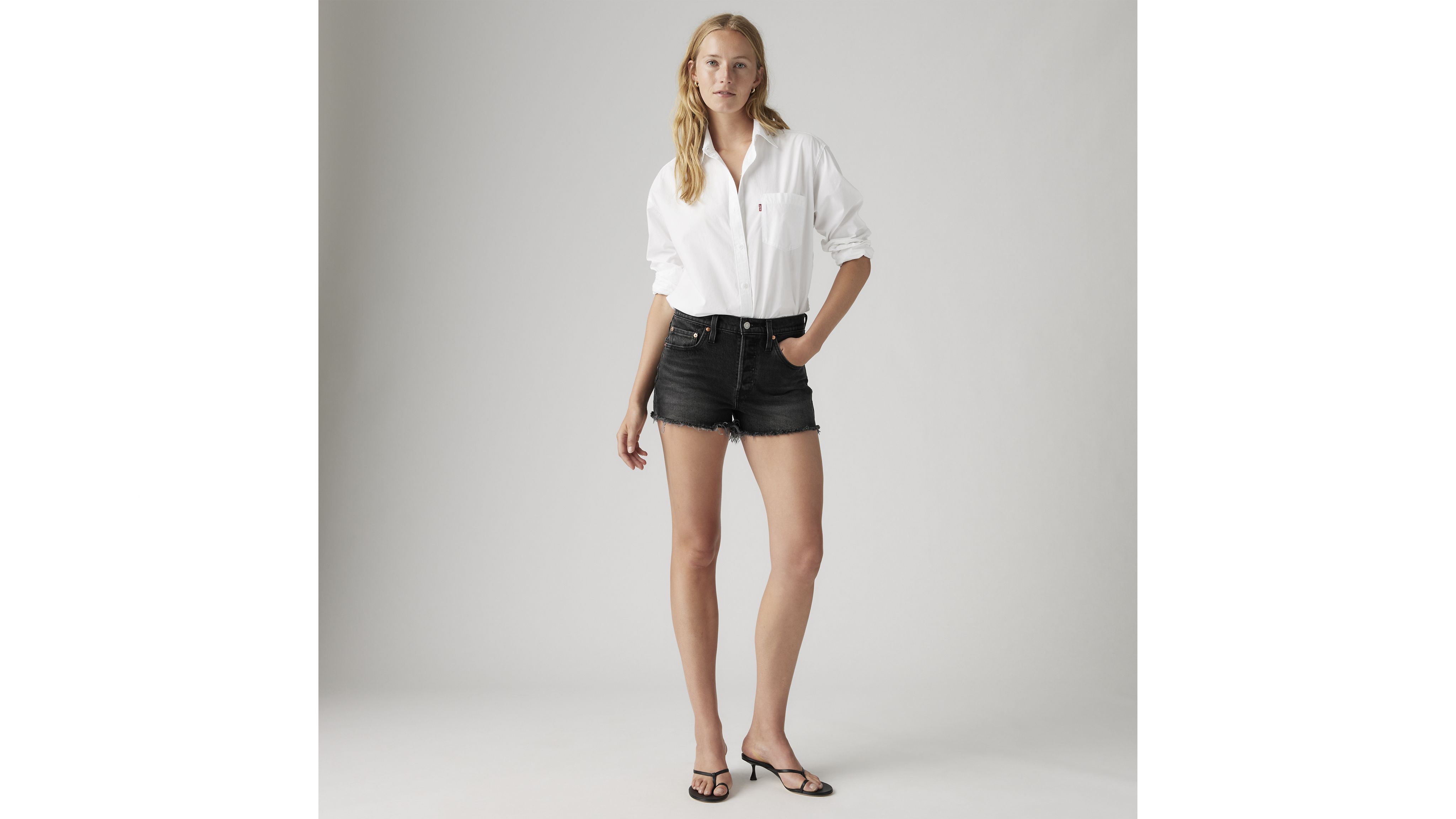 501MD Short taille haute pour femme 1