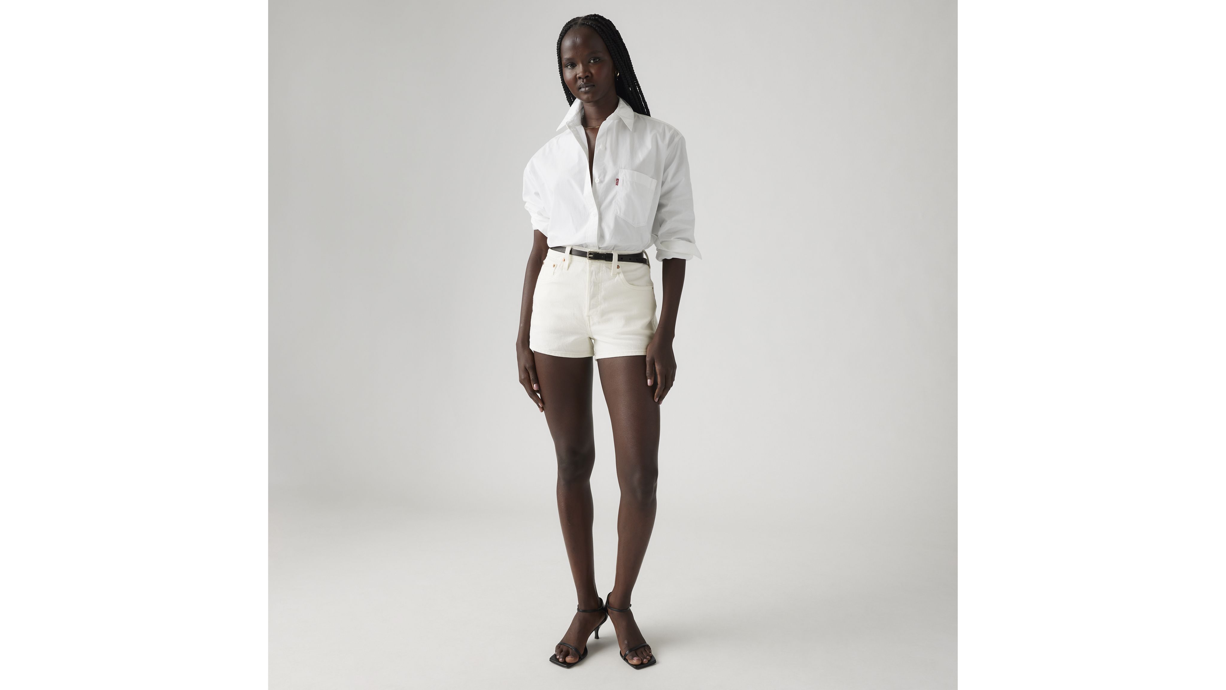 501MD Short taille haute pour femme 1