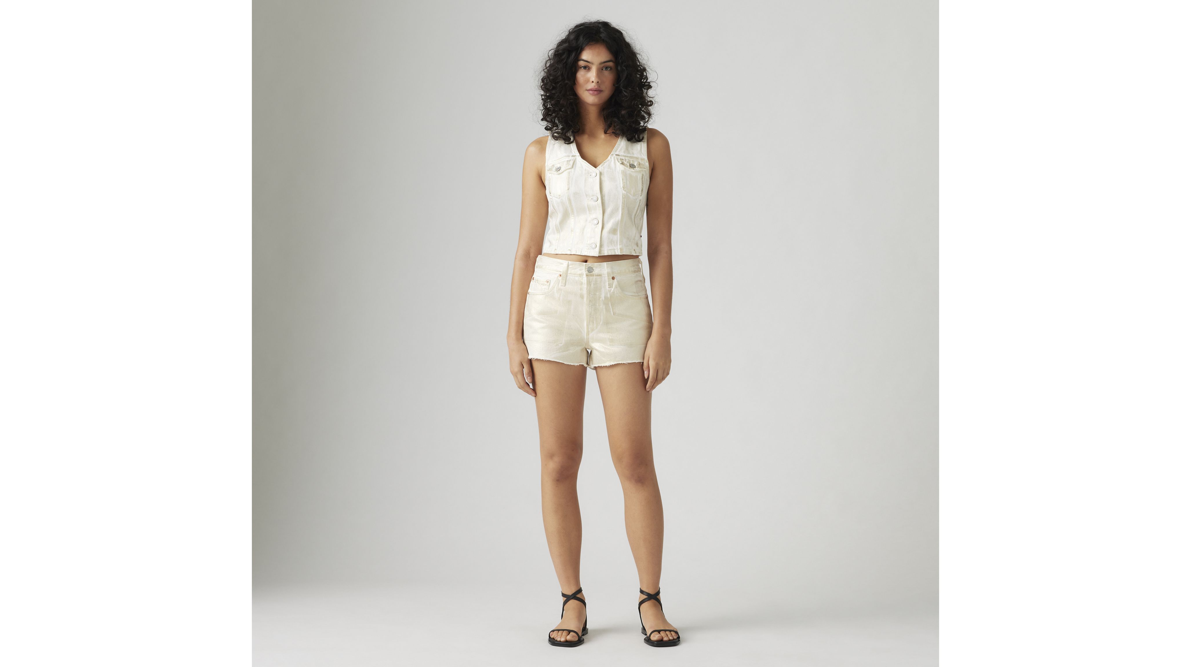 Coated 501® Original Fit High Rise Women's Shorts 9