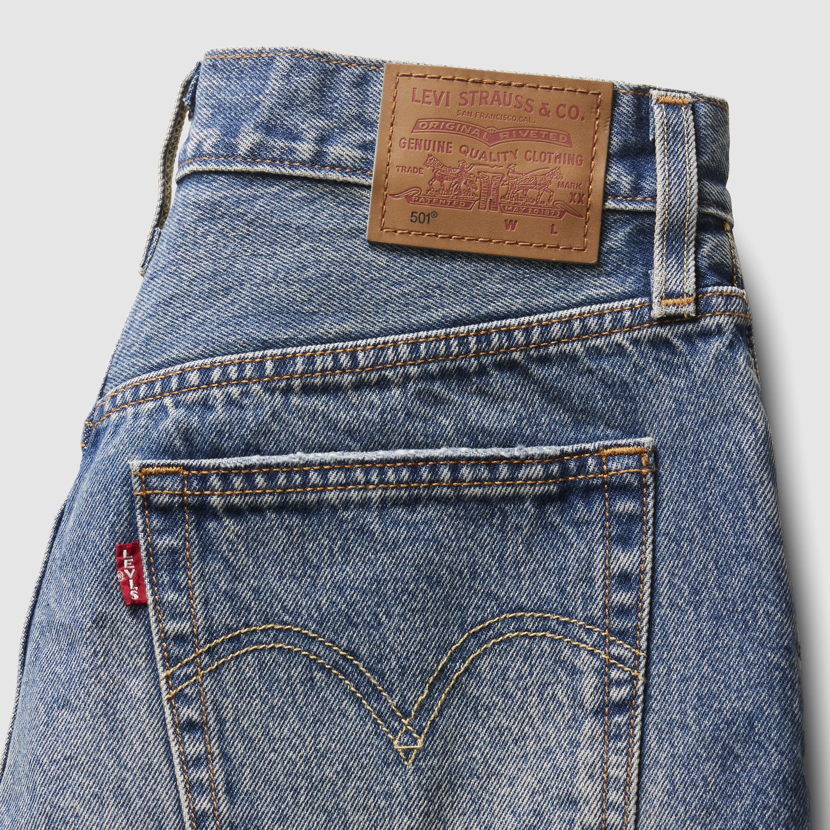 501MD Short taille haute pour femme 7