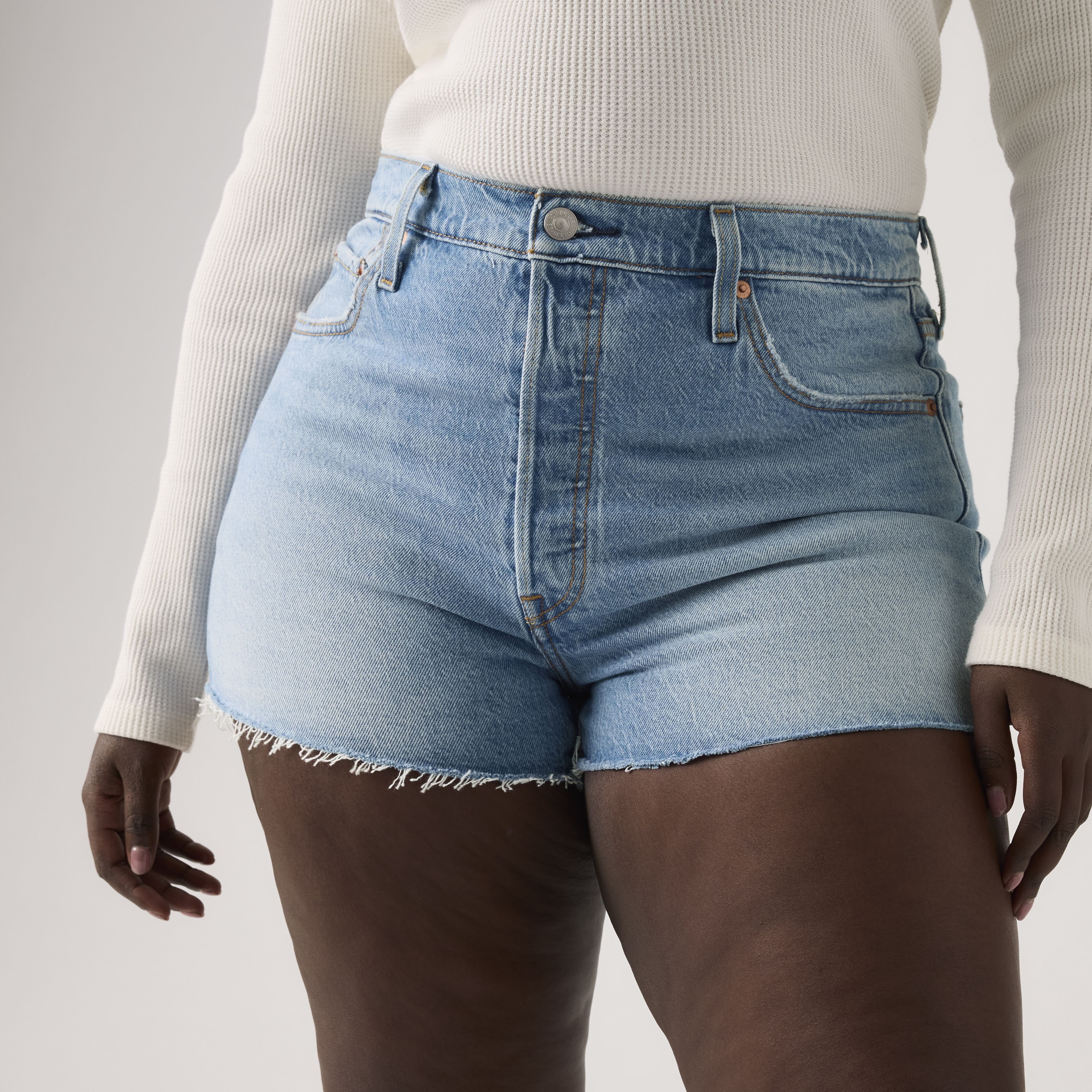 501MD Short taille haute pour femme 12