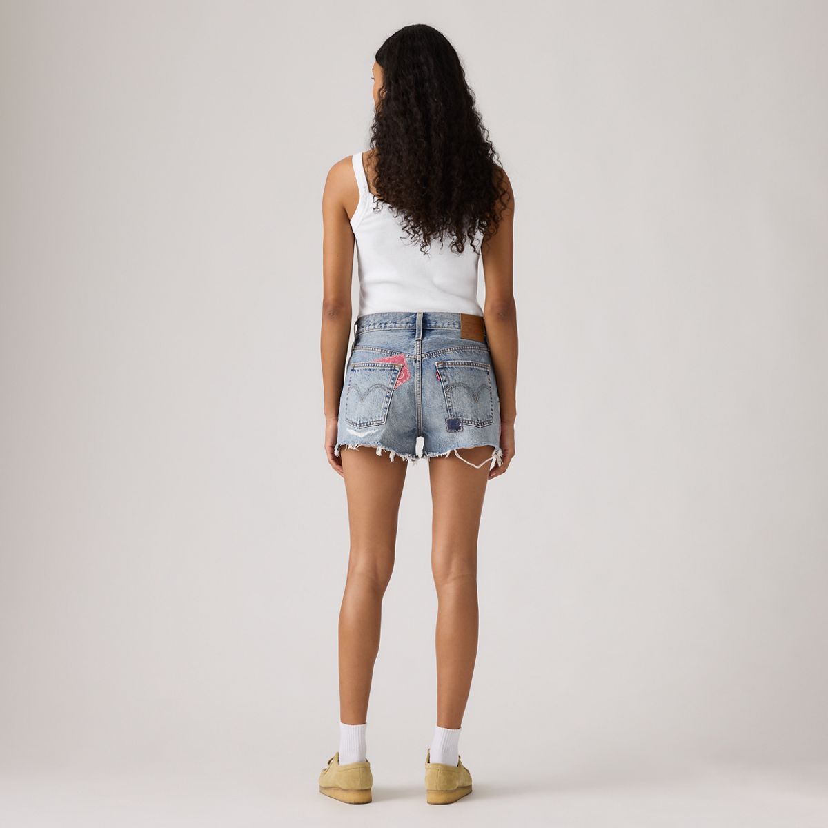 501® Original Fit High-Rise Women's Shorts — Melody'S Muse - Medium Wash