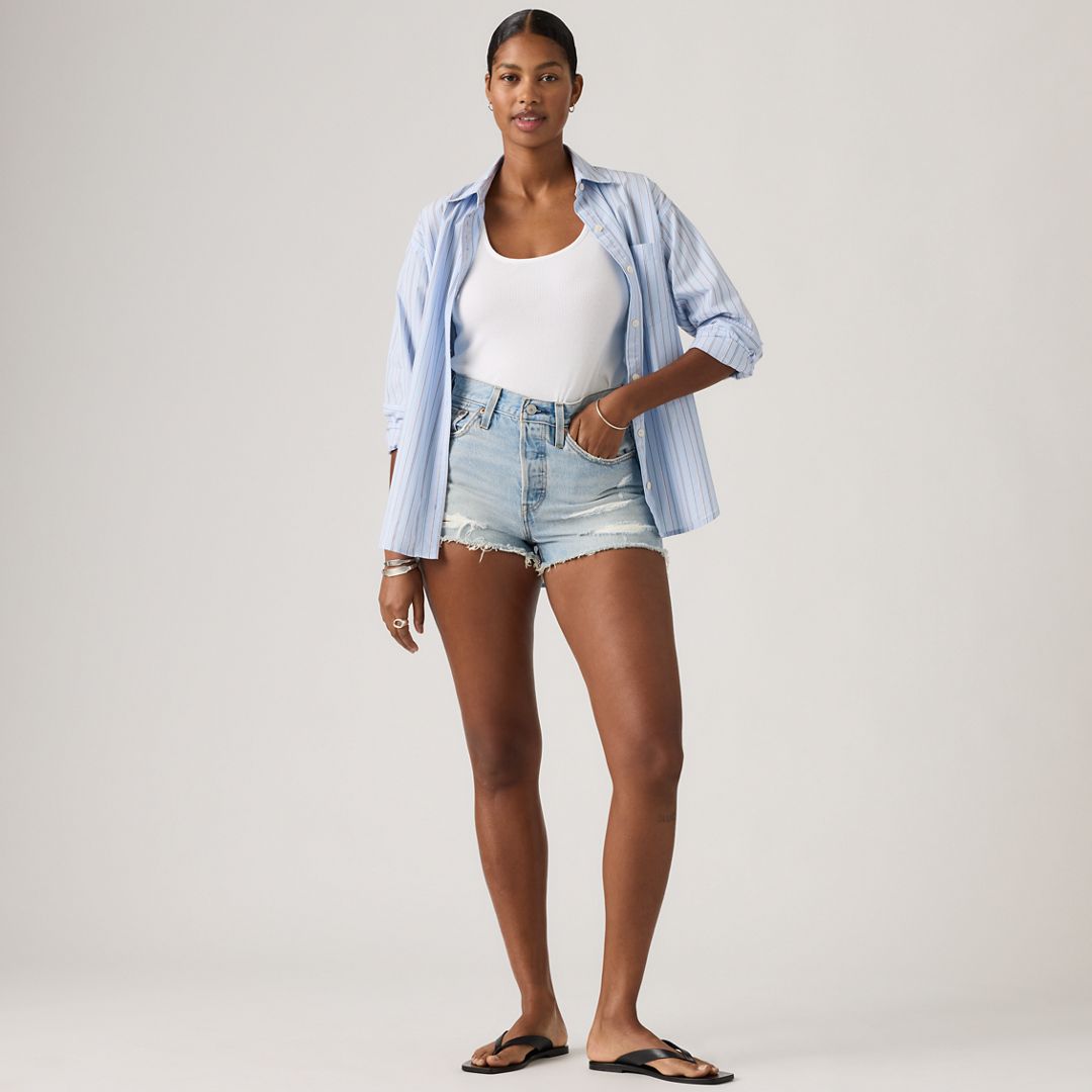 Levi's 501 Original Fit High-Rise Women's Shorts 26