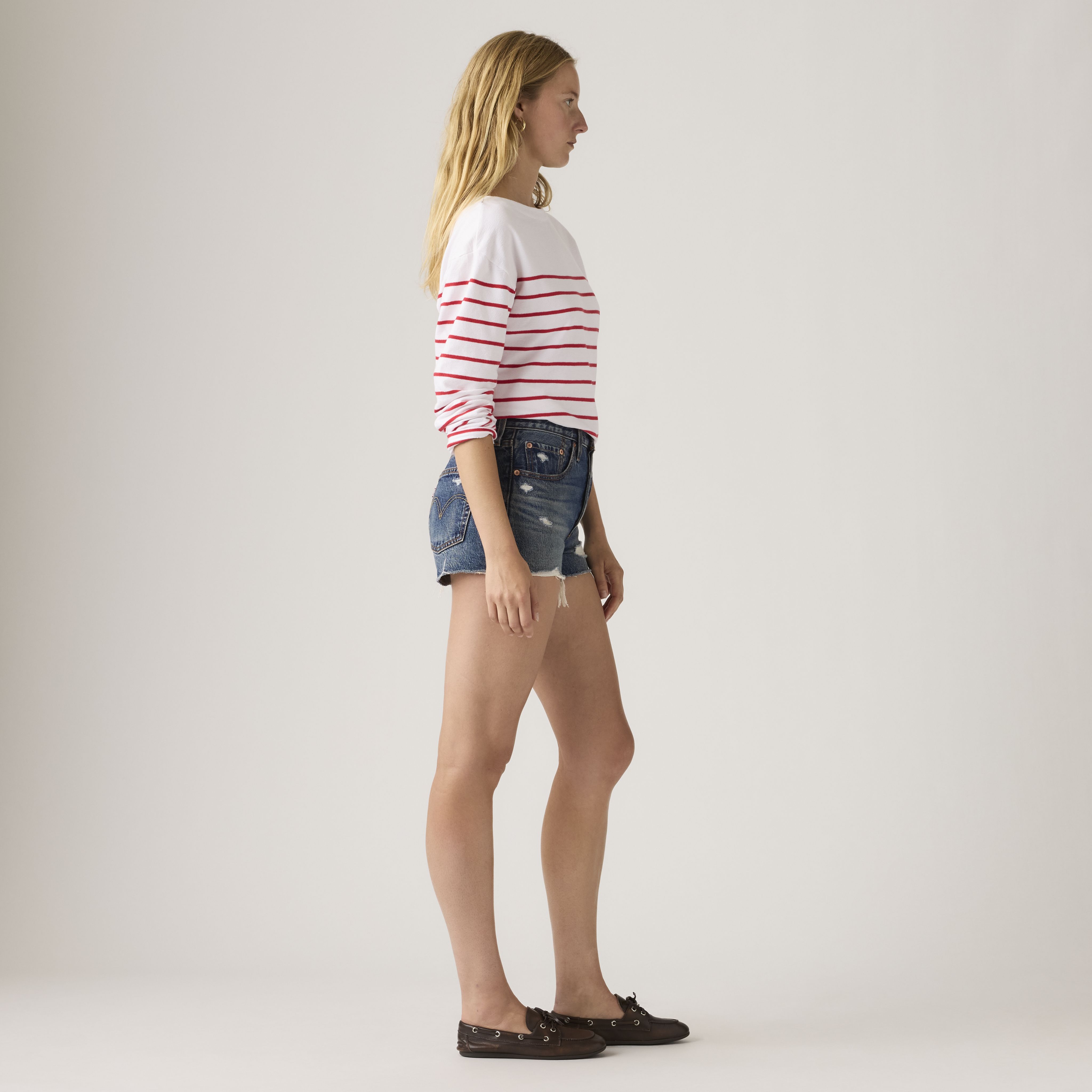 501® Original High Rise Shorts 4