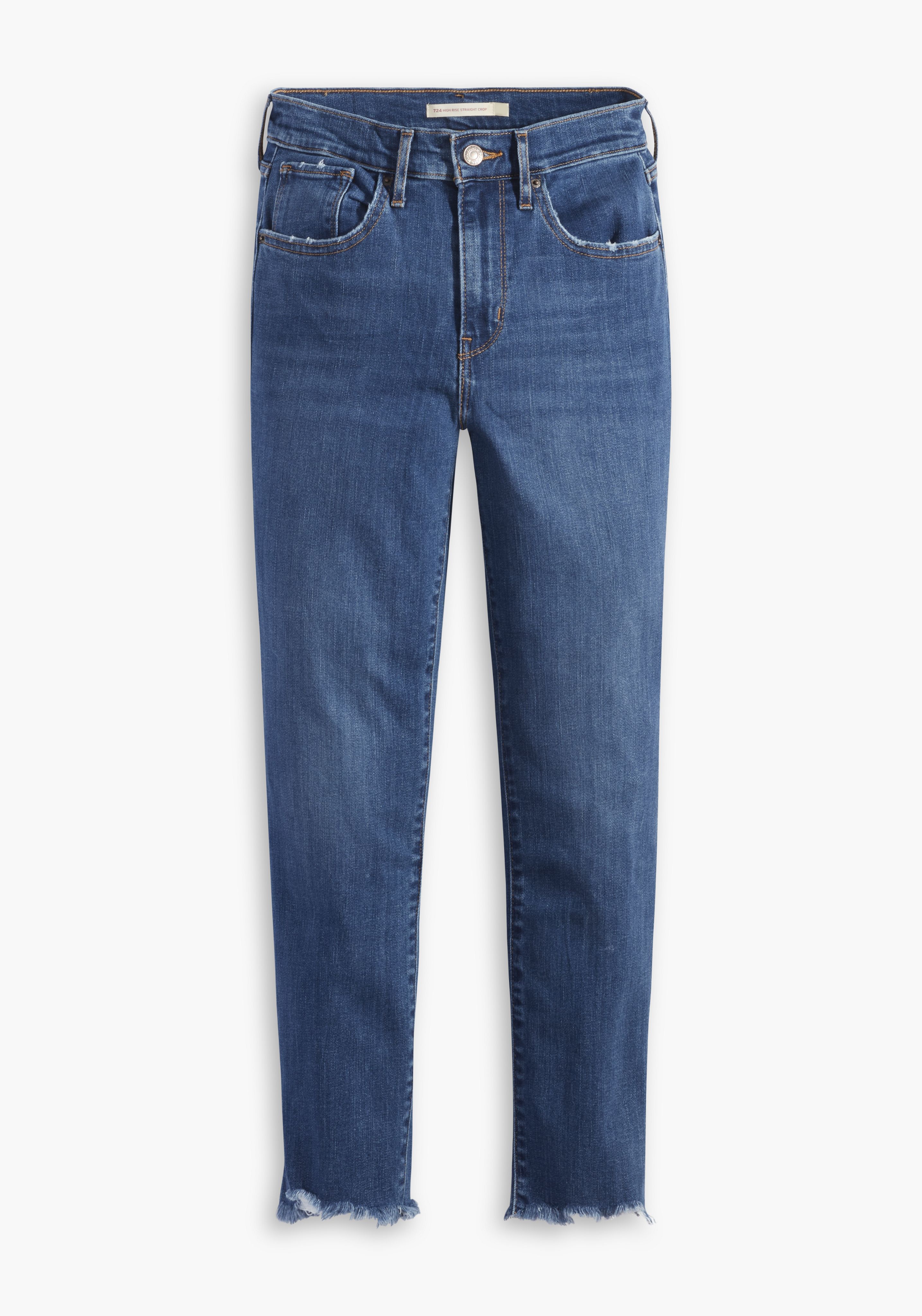 724 High Rise Slim Straight Cropped Women's Jeans 4