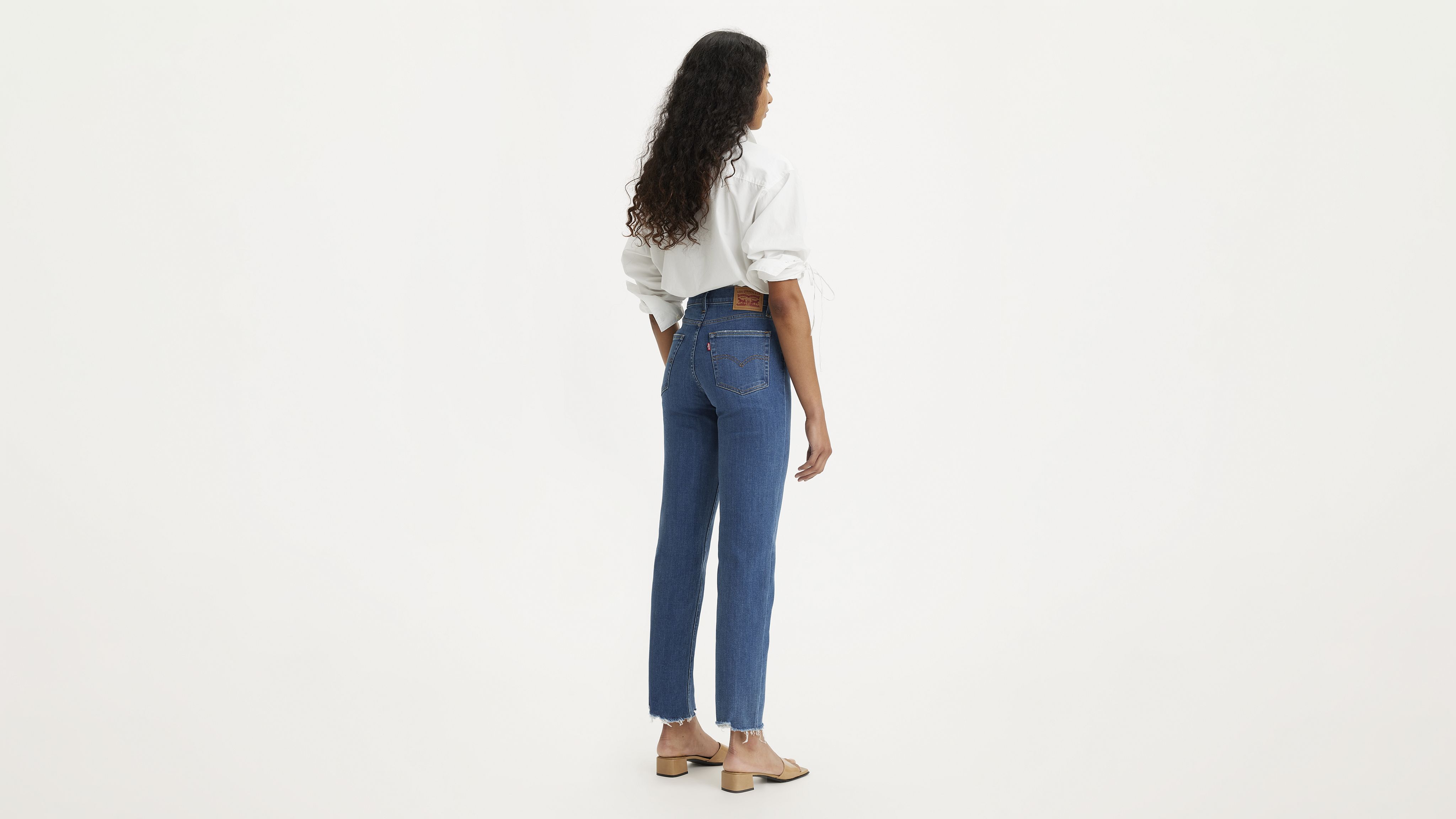 724 High Rise Slim Straight Cropped Women's Jeans 3