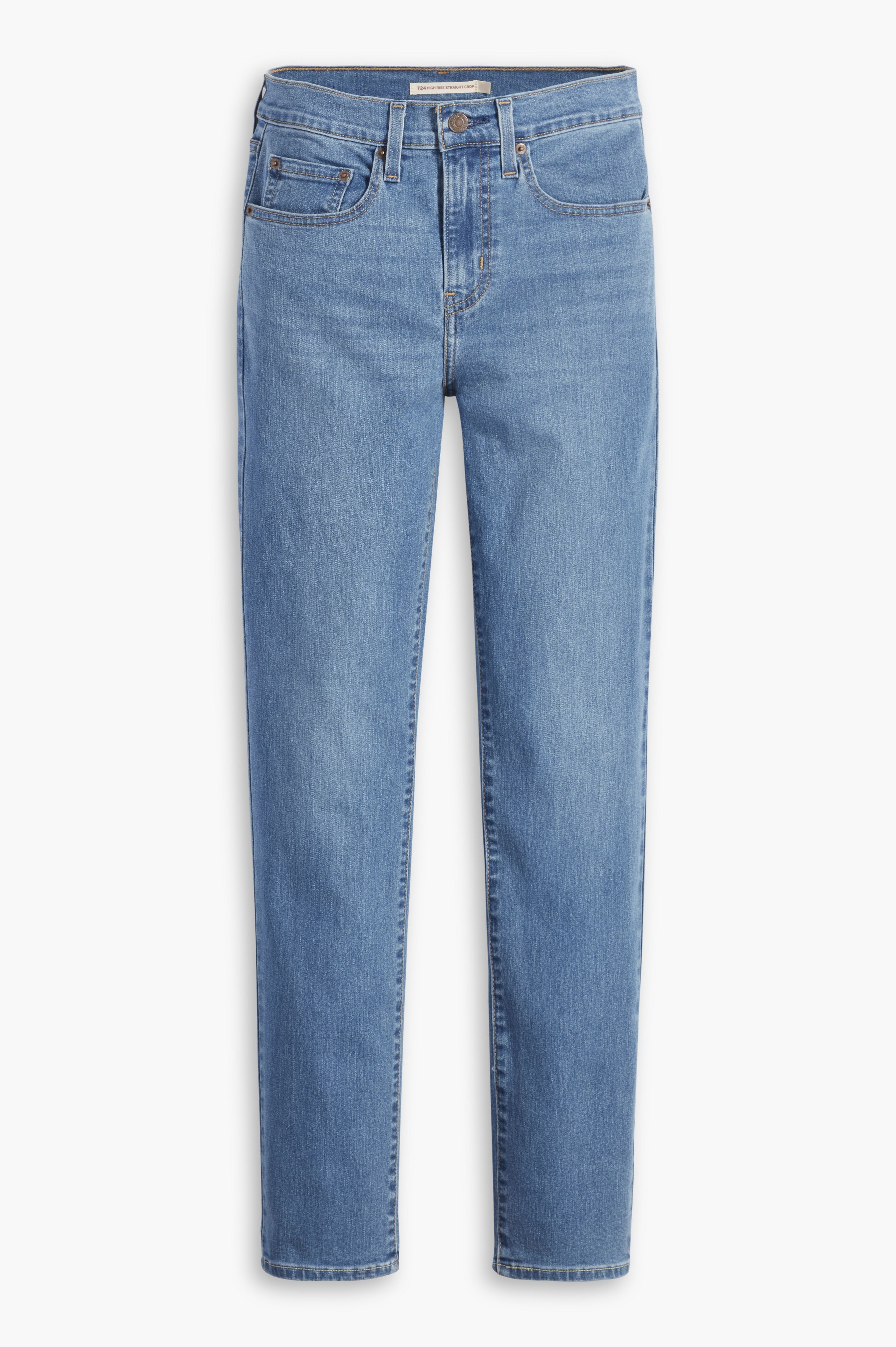 724 High Rise Slim Straight Cropped Women's Jeans 4