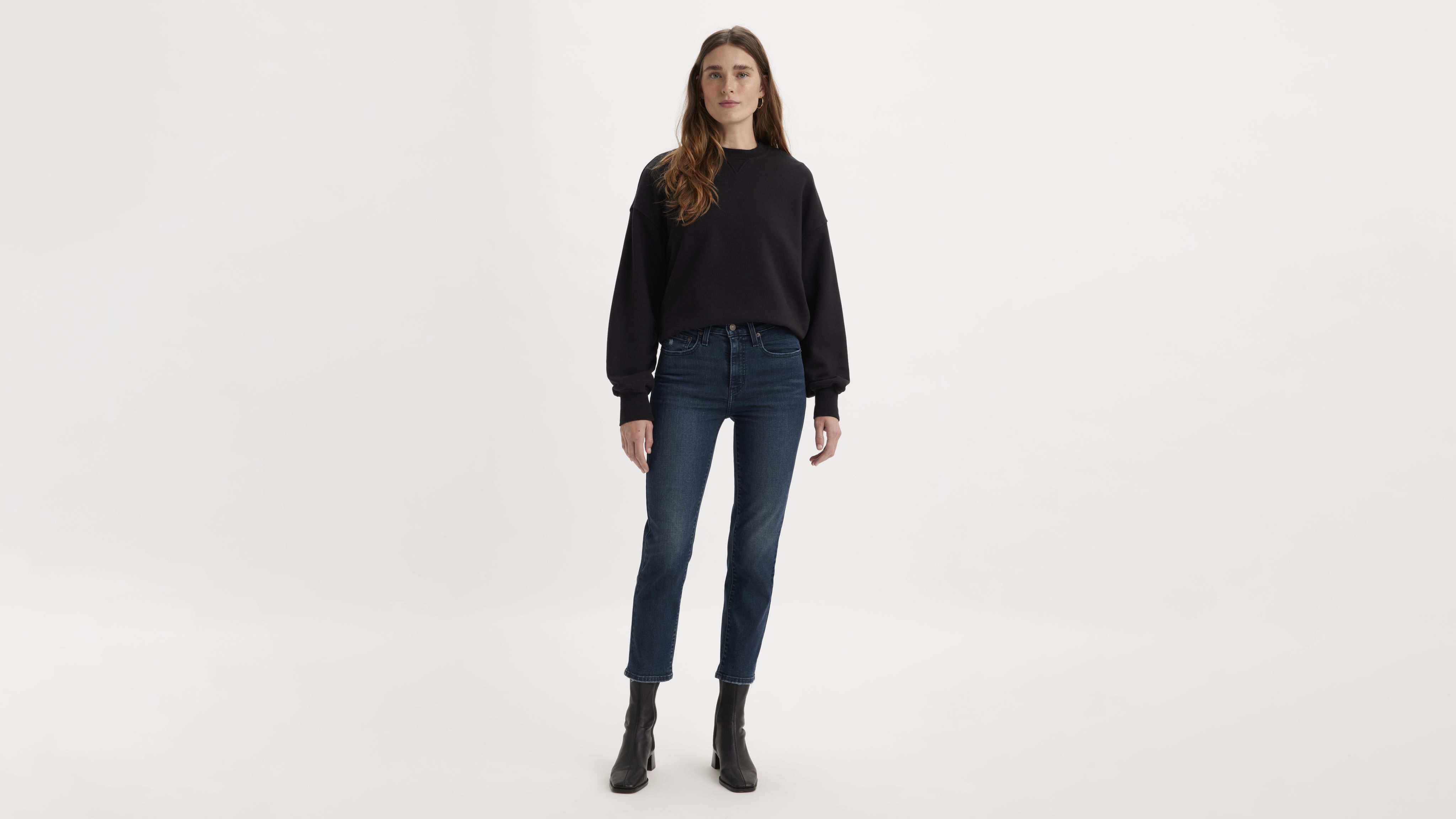 724 High Rise Straight Women's Jeans 1