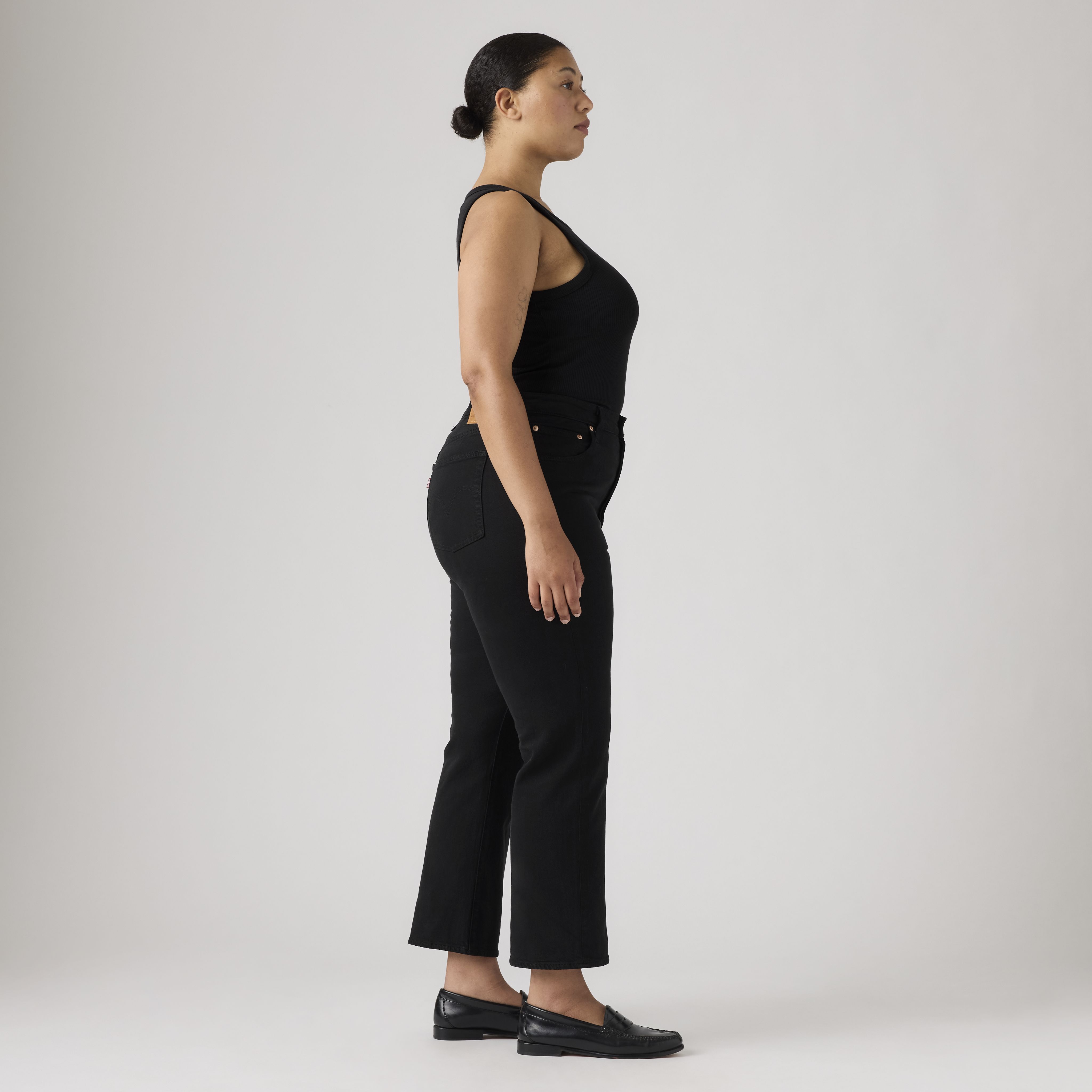 Ribcage Straight Ankle Jeans 10