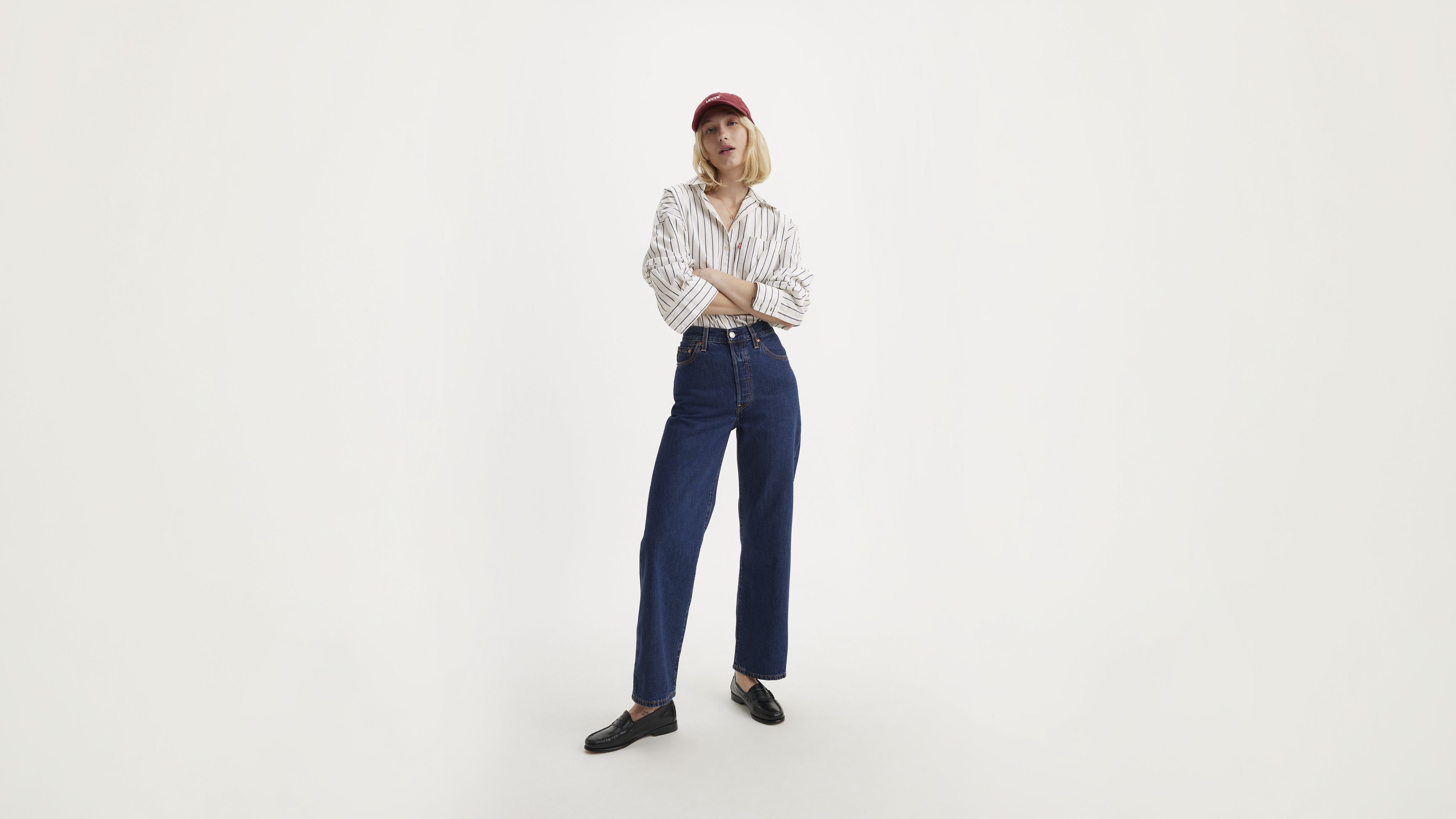 Ribcage Straight Ankle Women's Jeans 1