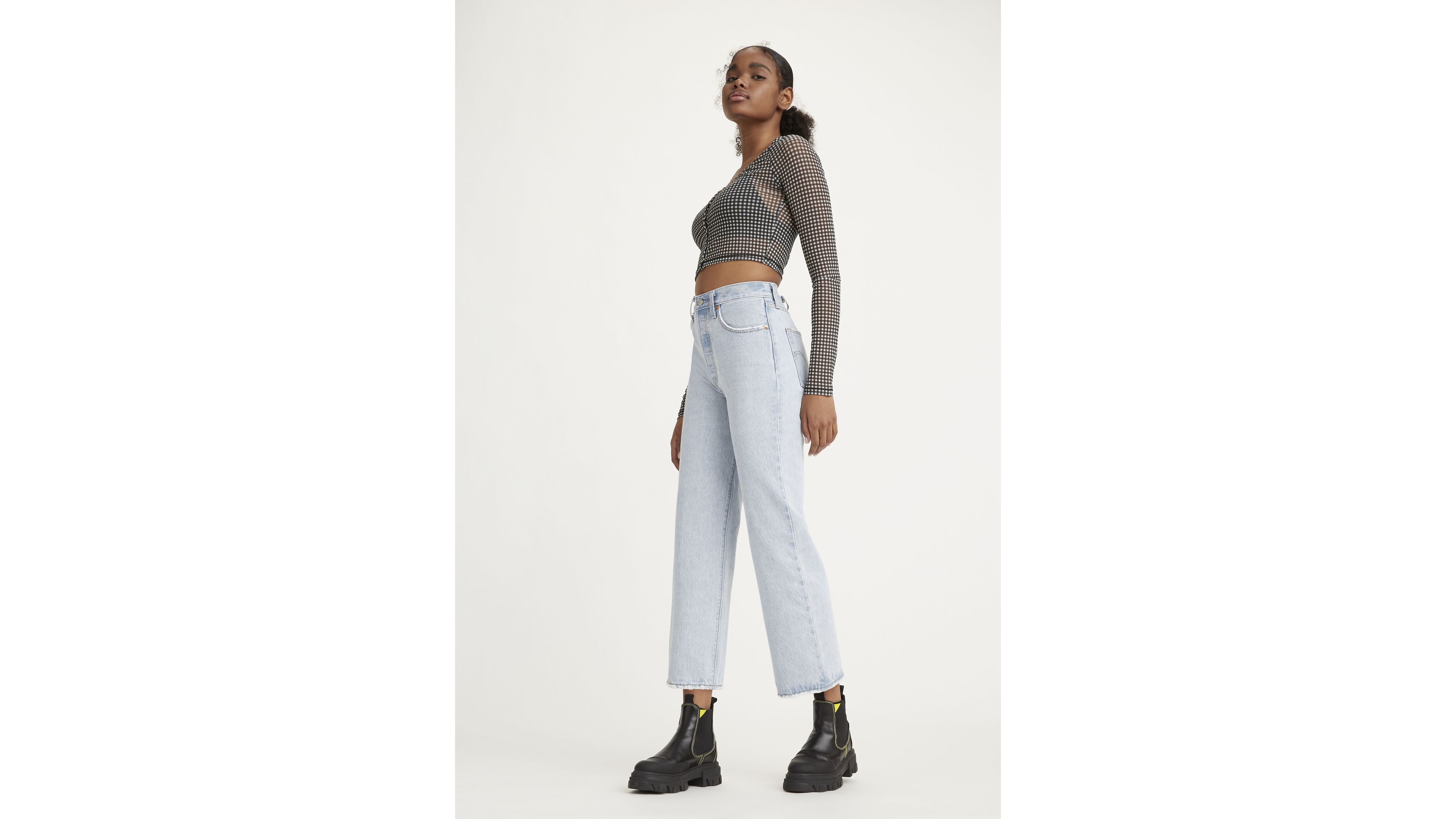 Ribcage Straight Ankle Women's Jeans 1