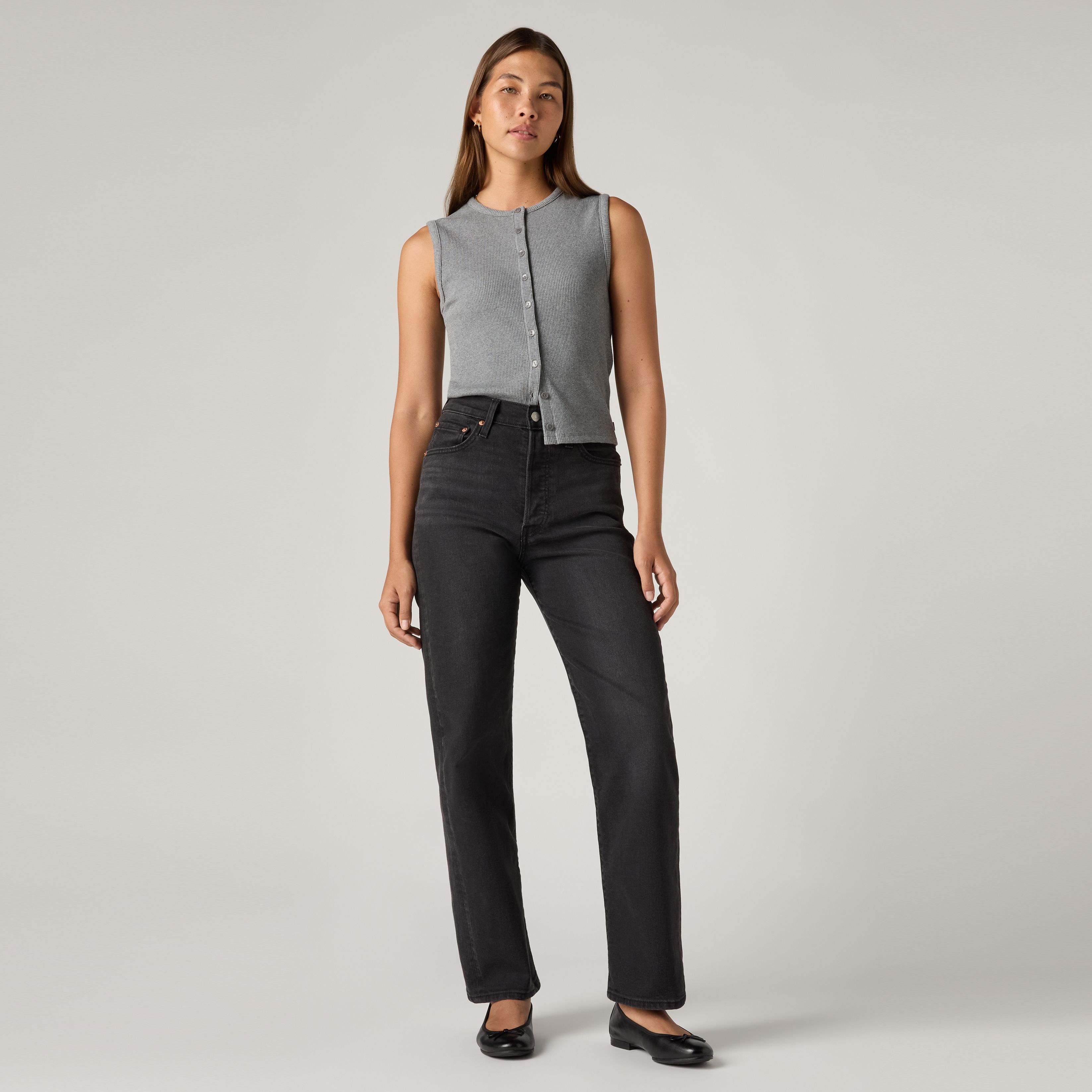 Ribcage Straight Ankle Jeans 2