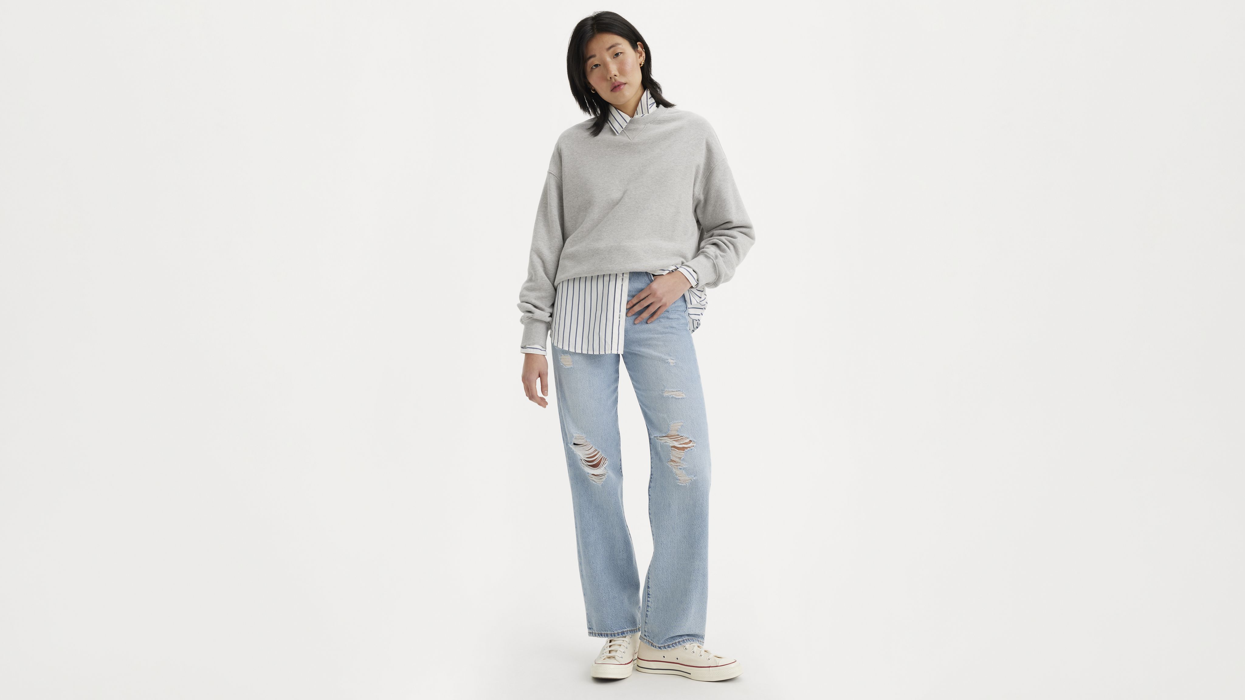 Ribcage Straight Ankle Women's Jeans 1
