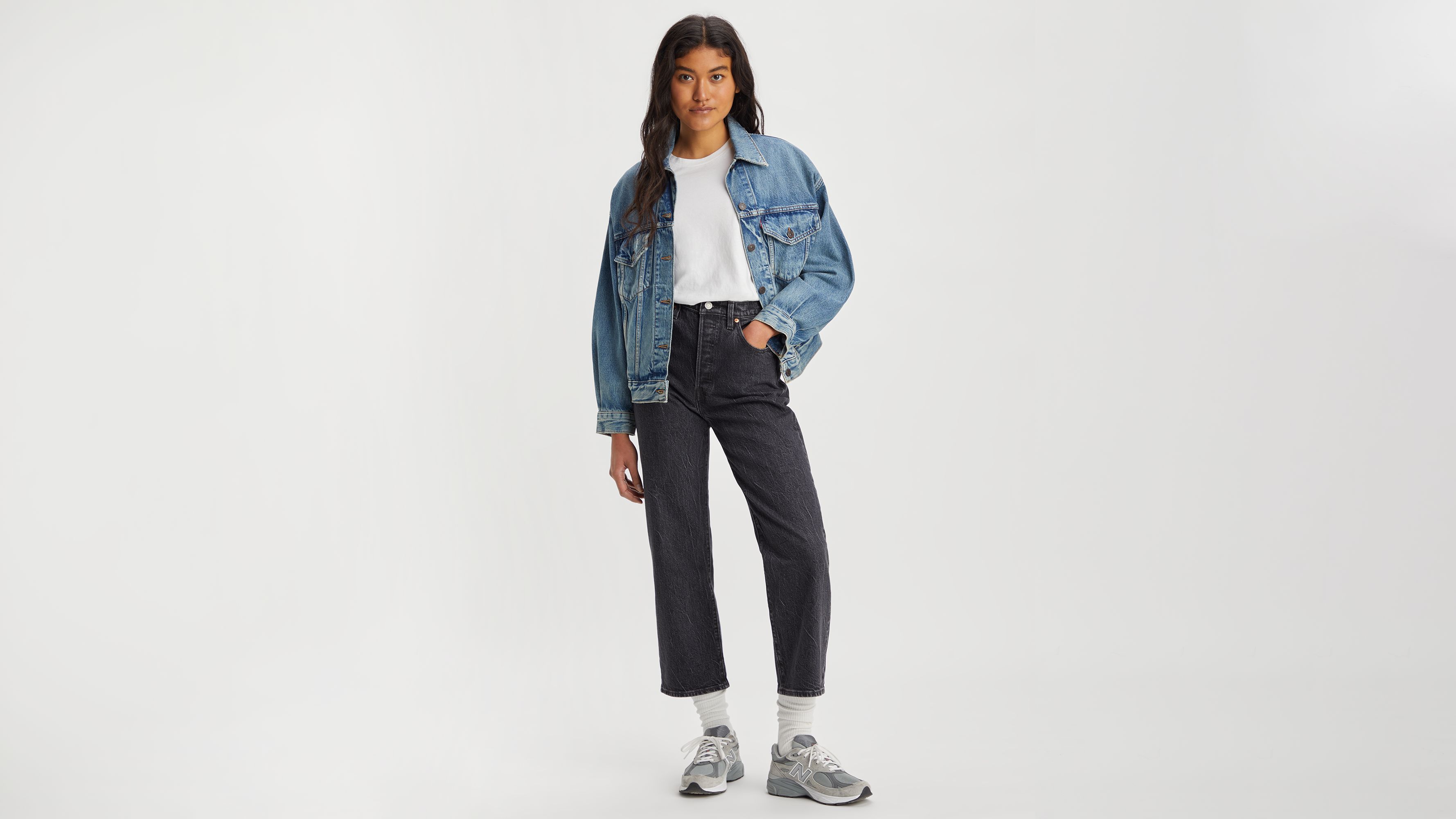 Ribcage Straight Ankle Women's Jeans 1