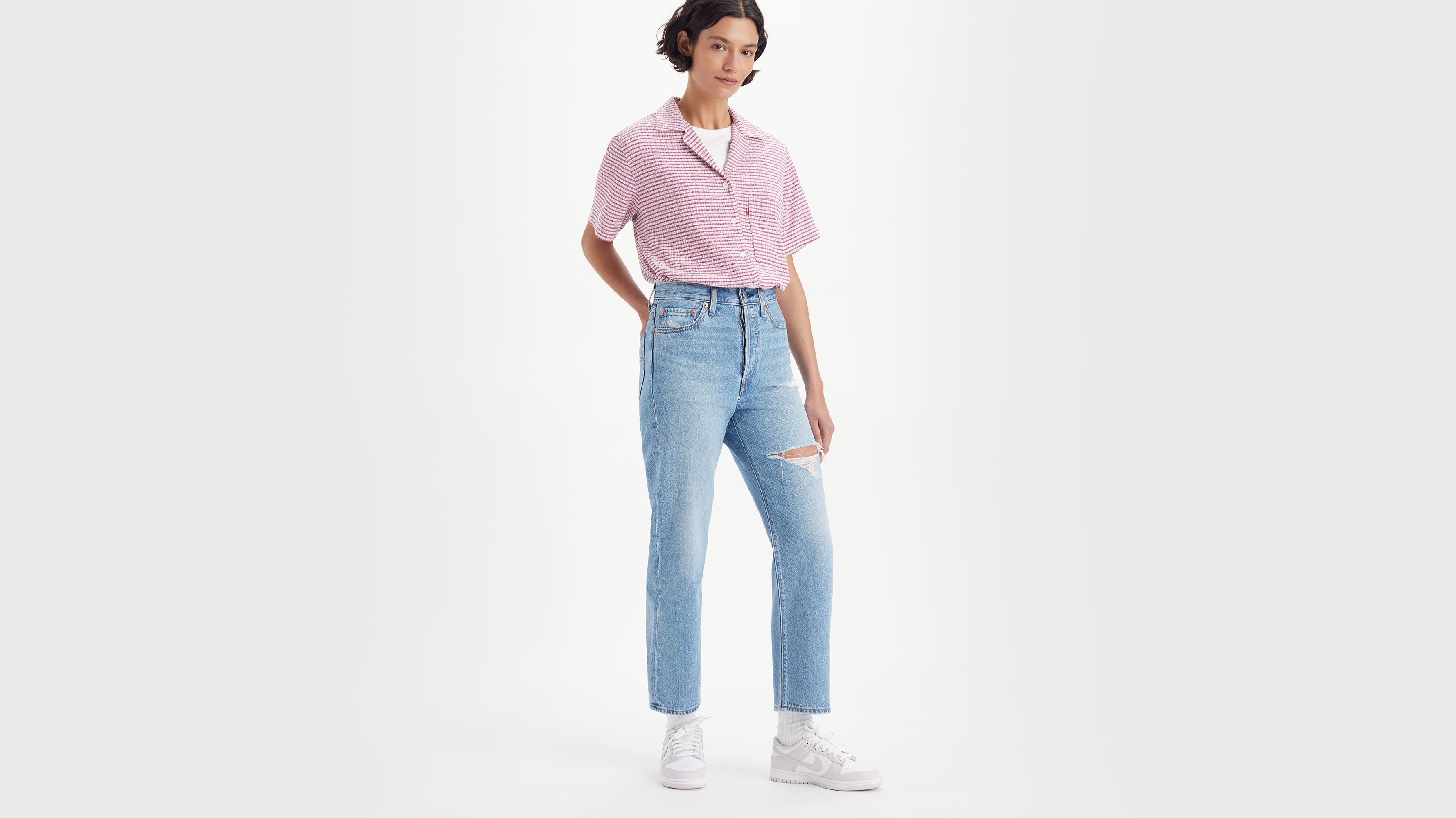 Ribcage Straight Ankle Women's Jeans 1