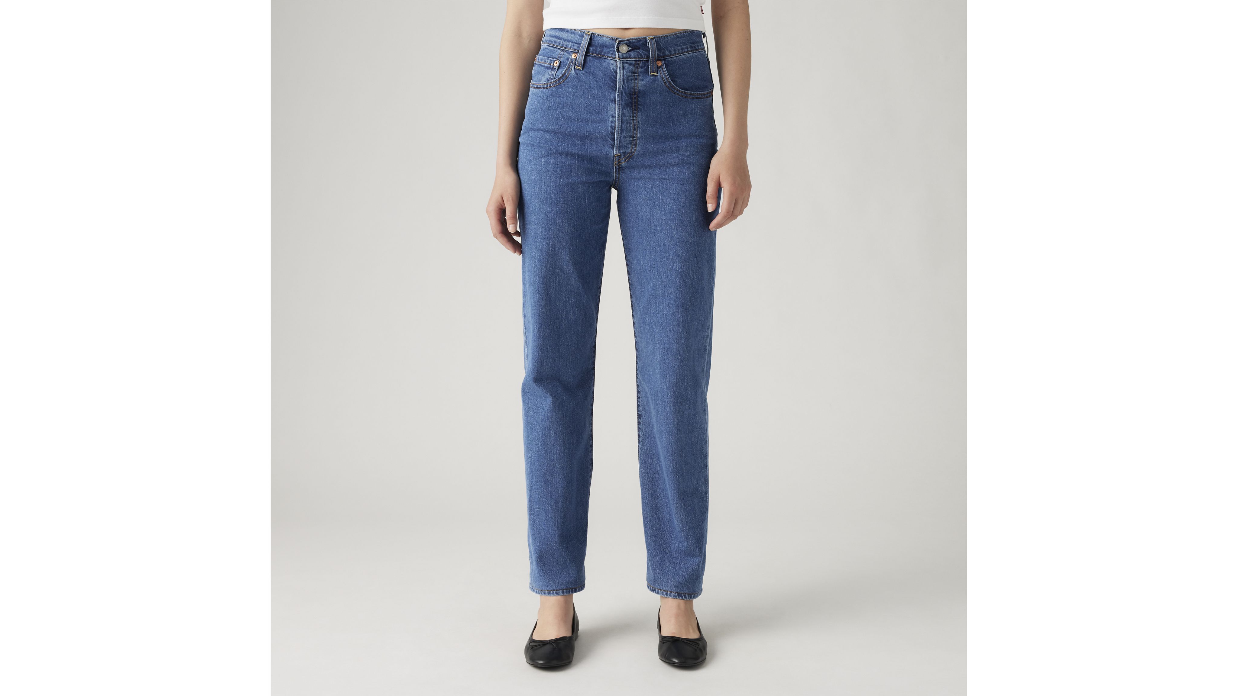 Ribcage Straight Ankle Performance Cool Women's Jeans 2