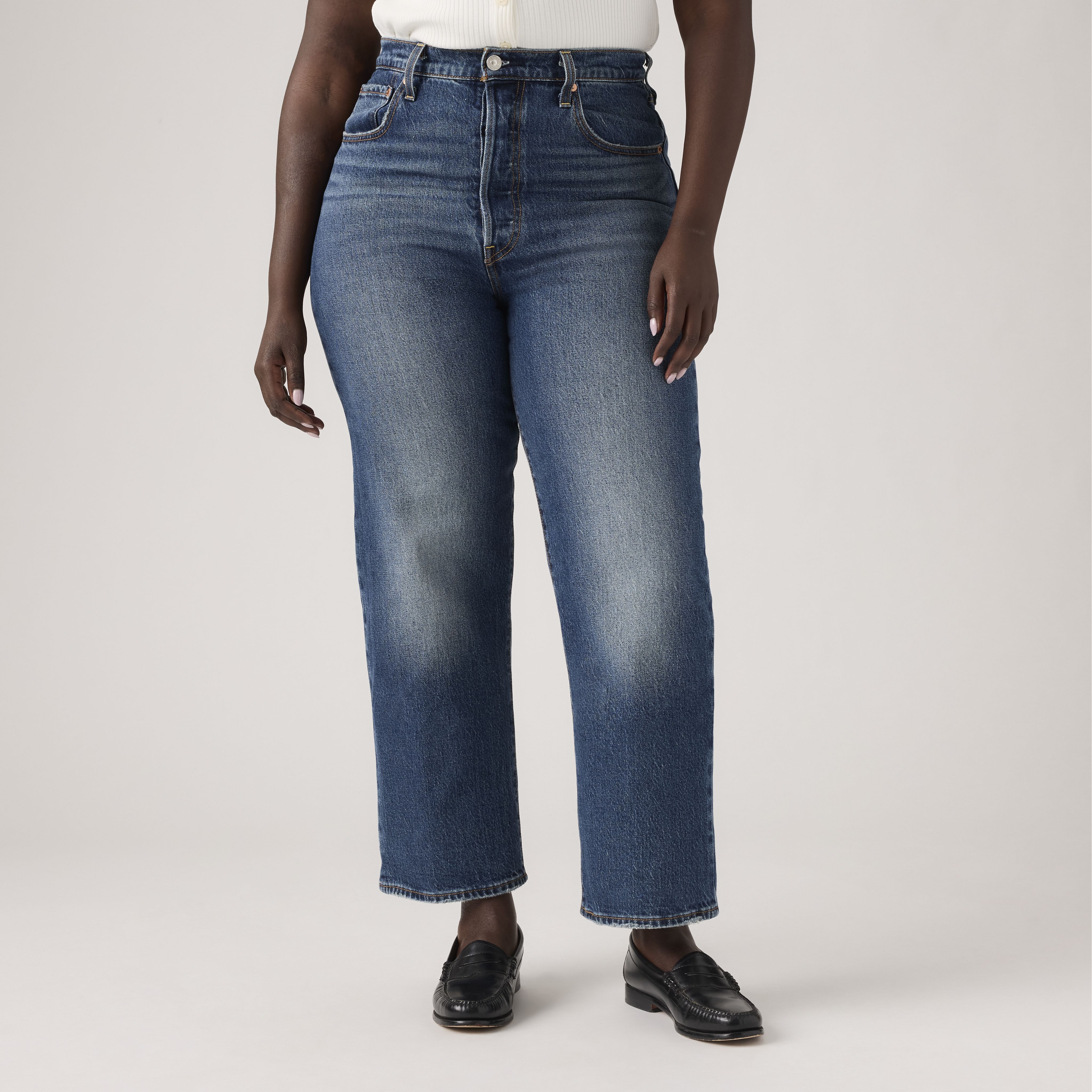 Ribcage Straight Ankle Women's Jeans 8