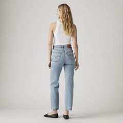 Ribcage Straight Ankle Women's Jeans — Let's Share - Medium Wash 5
