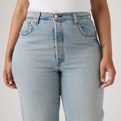 Ribcage Straight Ankle Women's Jeans — Let's Share - Medium Wash 13