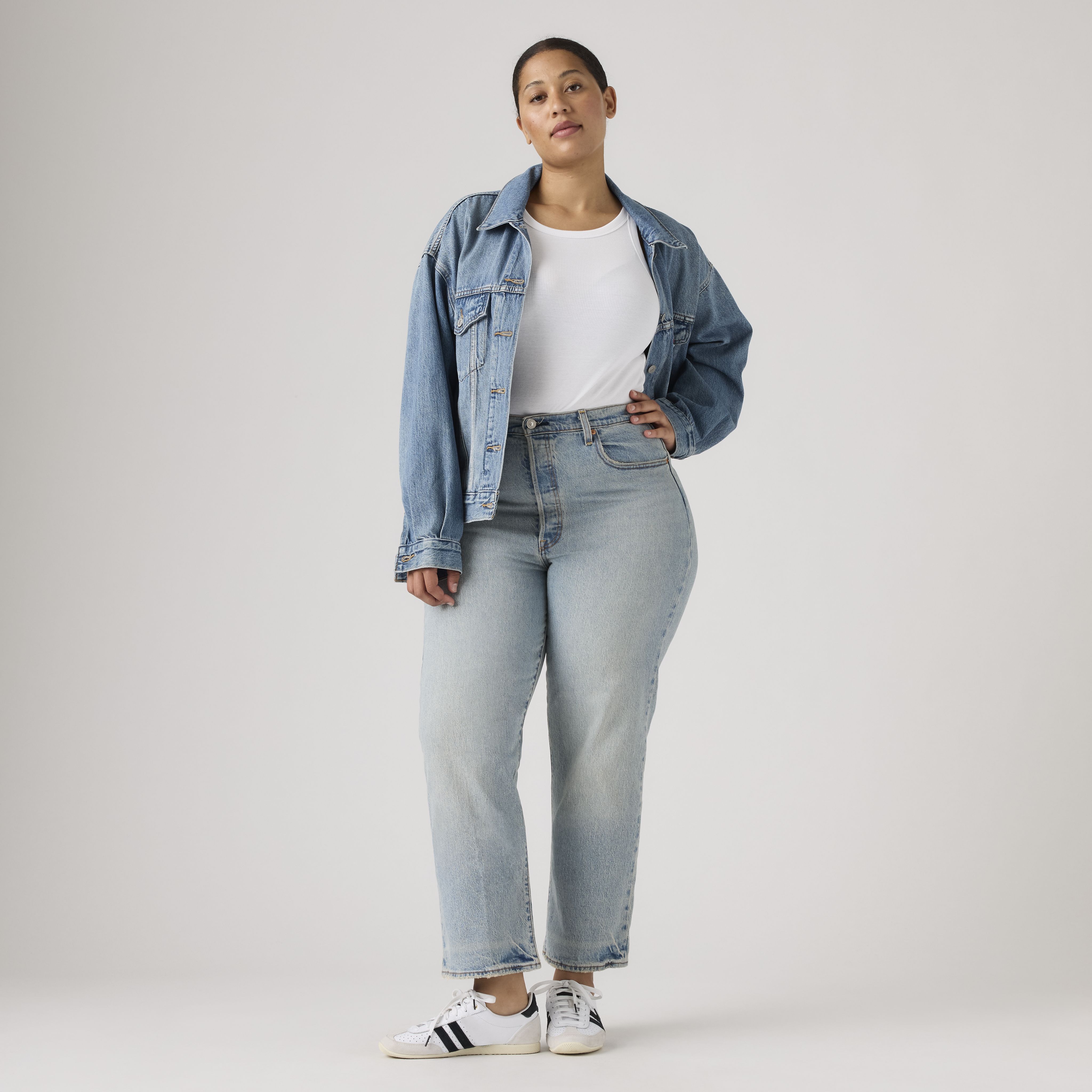 Jean droit Ribcage cheville 7