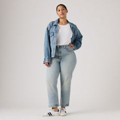 Ribcage Straight Ankle Women's Jeans — Let's Share - Medium Wash 10