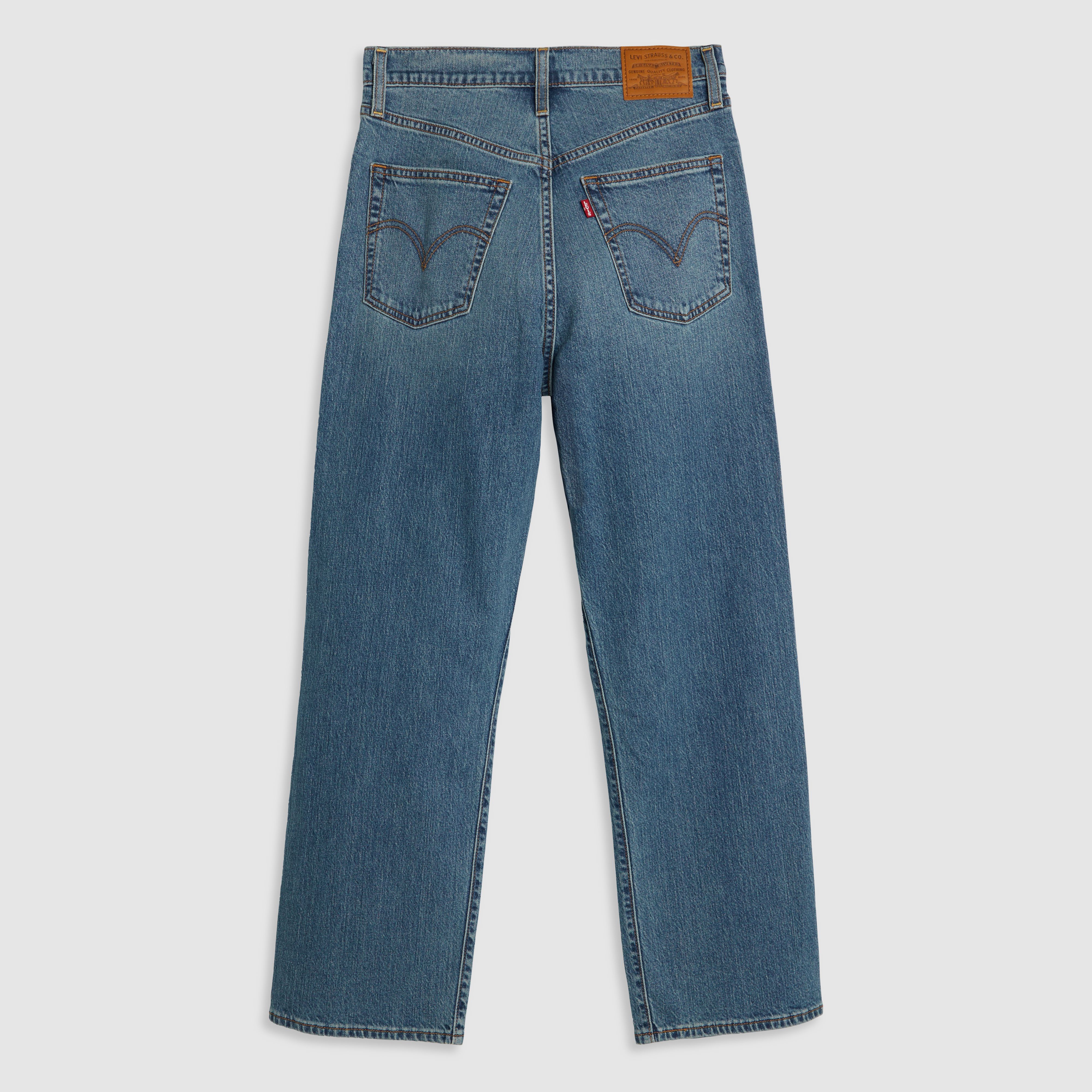 Ribcage Straight Ankle Cotton Linen Jeans 7