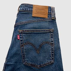Ribcage Straight Ankle Women's Jeans — Analyze This Ltw - Dark Wash 7
