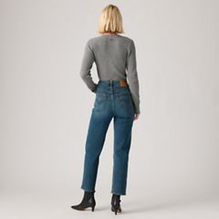 Ribcage Straight Ankle Women's Jeans — Analyze This Ltw - Dark Wash 3
