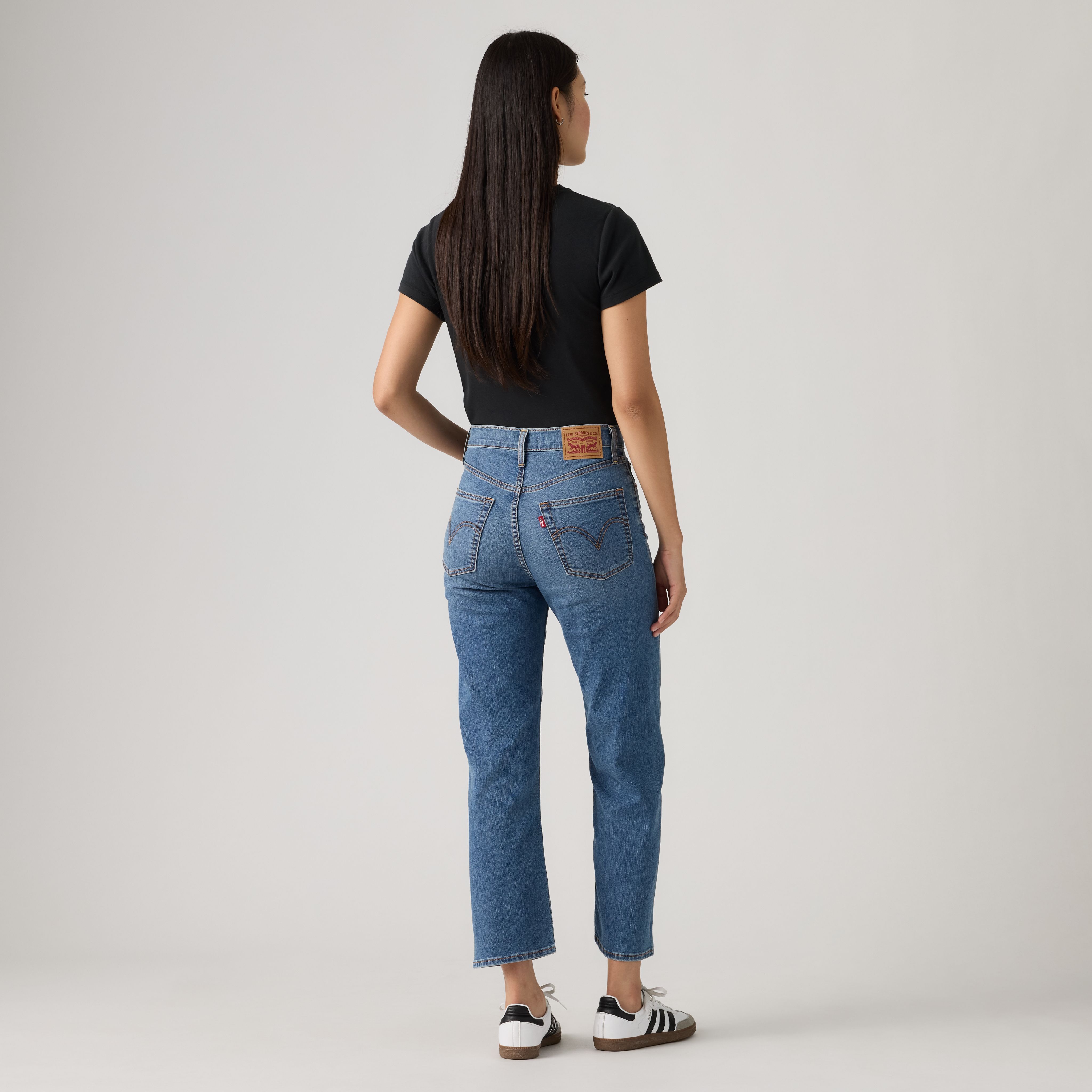 Ribcage Straight Ankle Lightweight Jeans 3