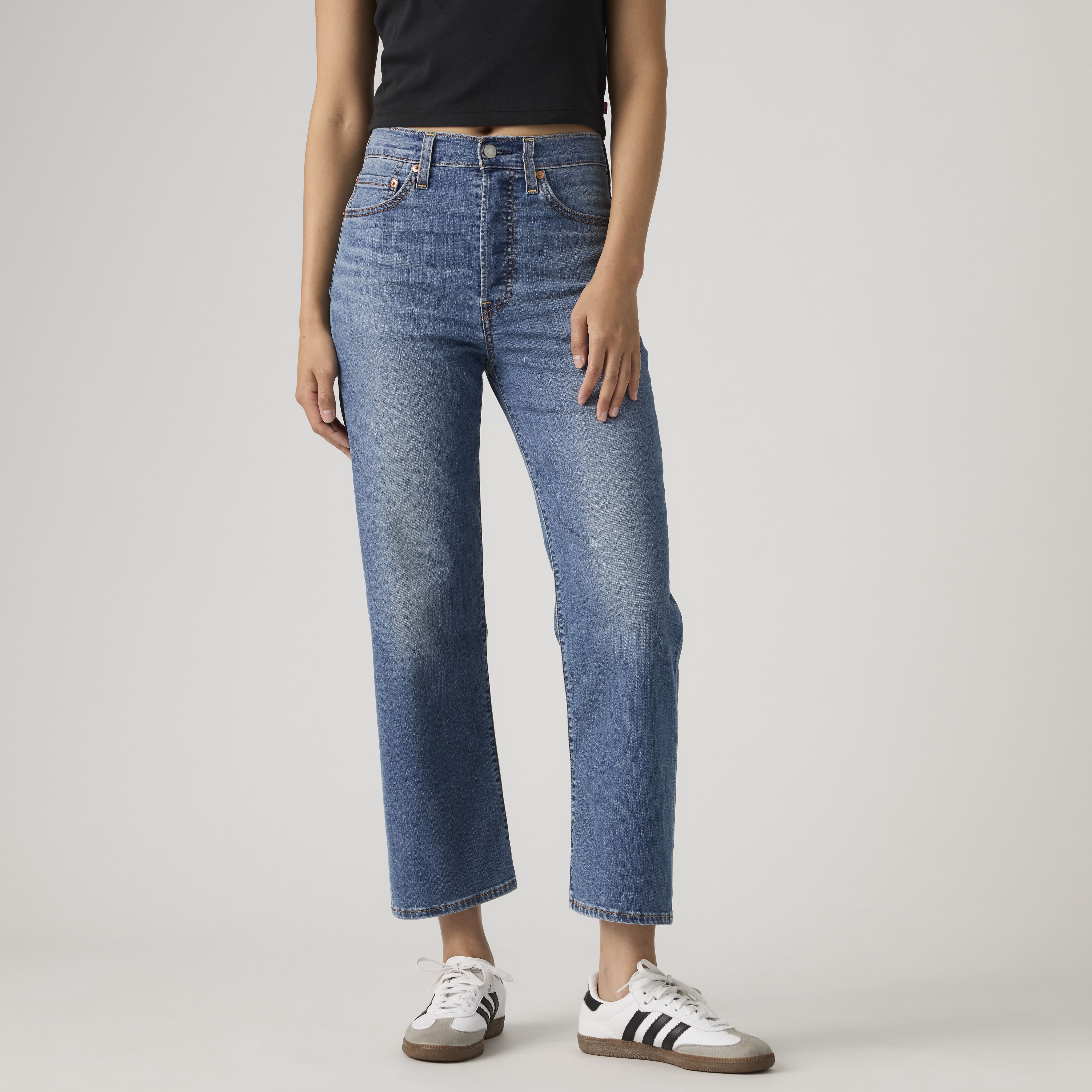 Ribcage Straight Ankle Jeans 2