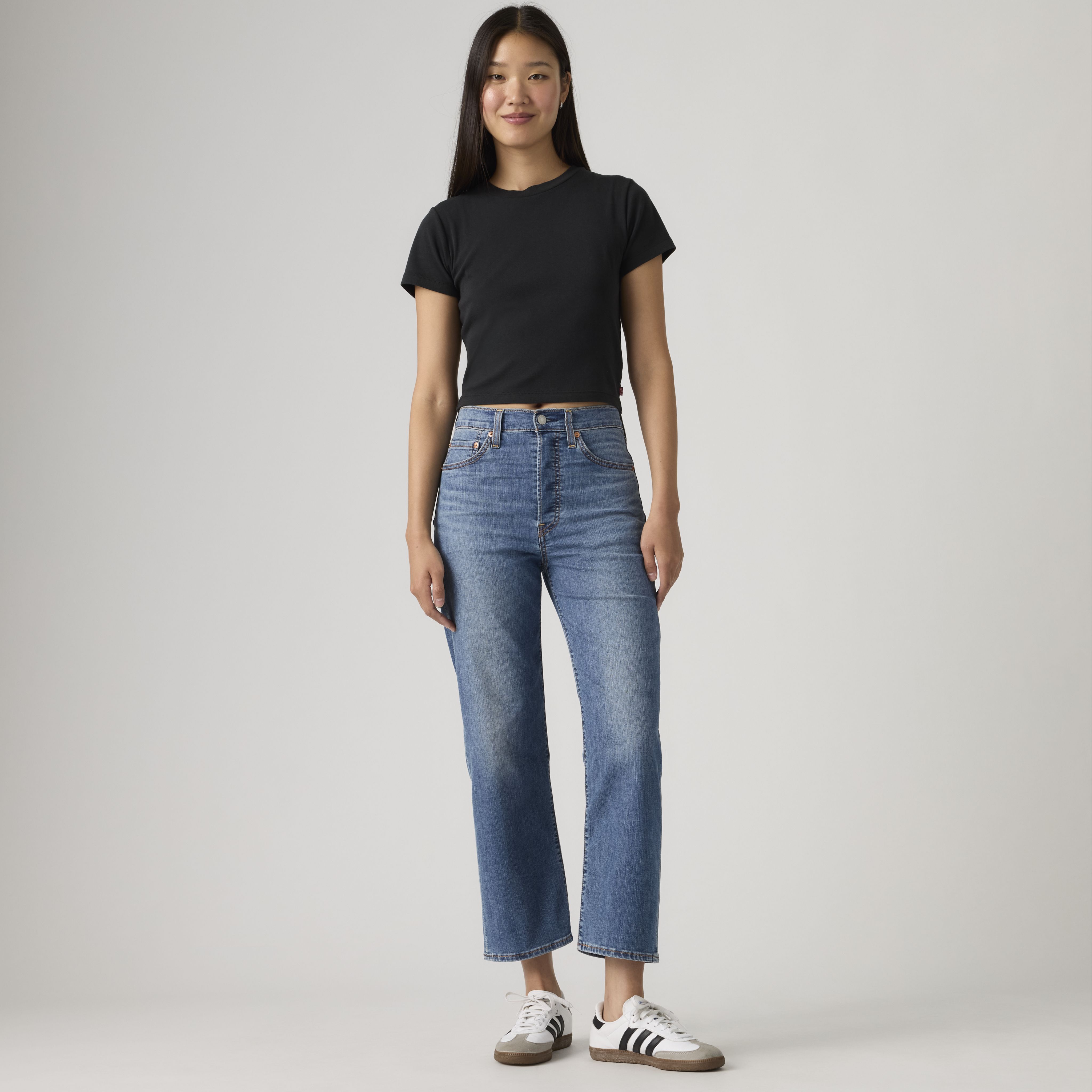 Ribcage Straight Ankle Jeans 2