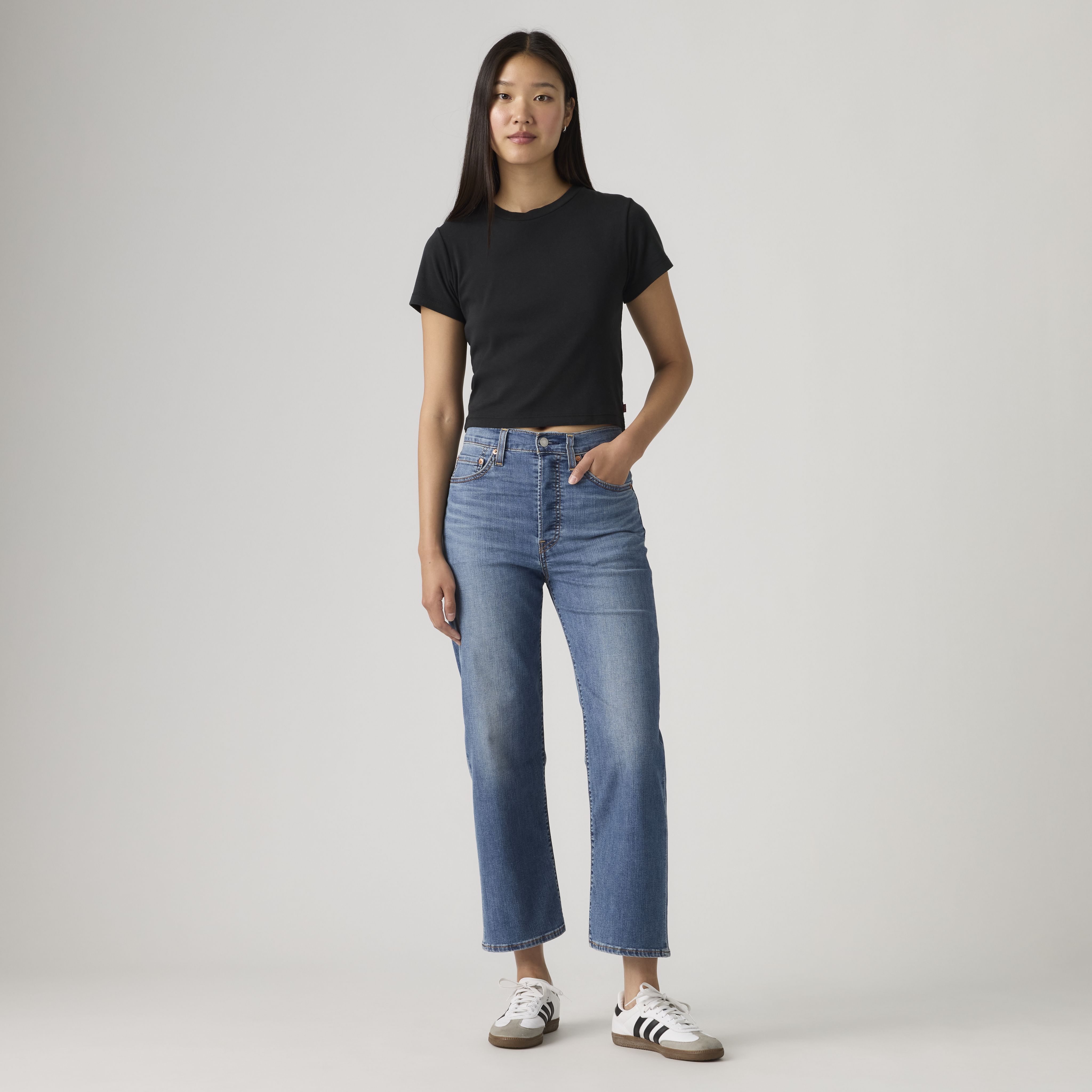 Ribcage Straight Ankle Jeans 11