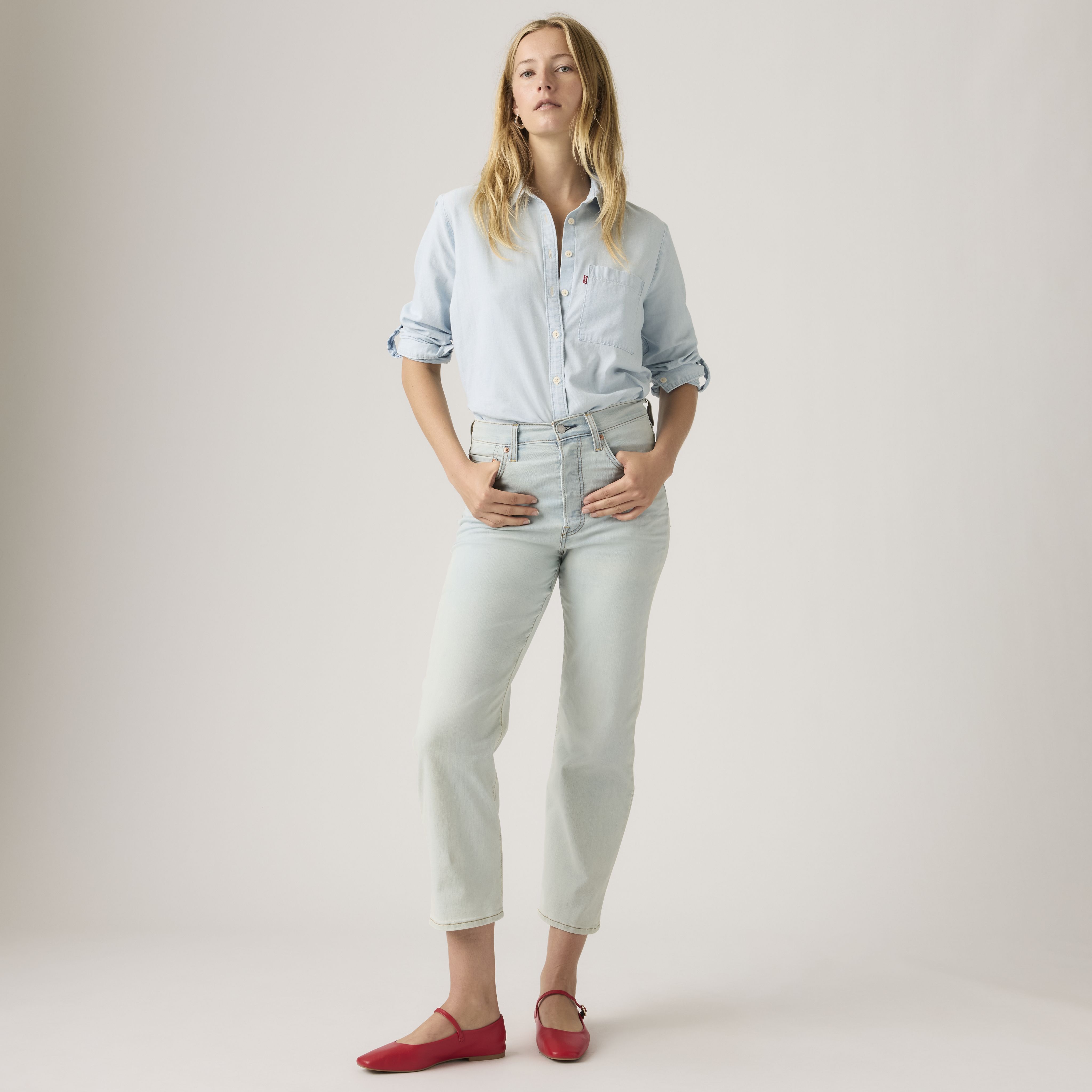 Ribcage Straight Ankle Jeans 14