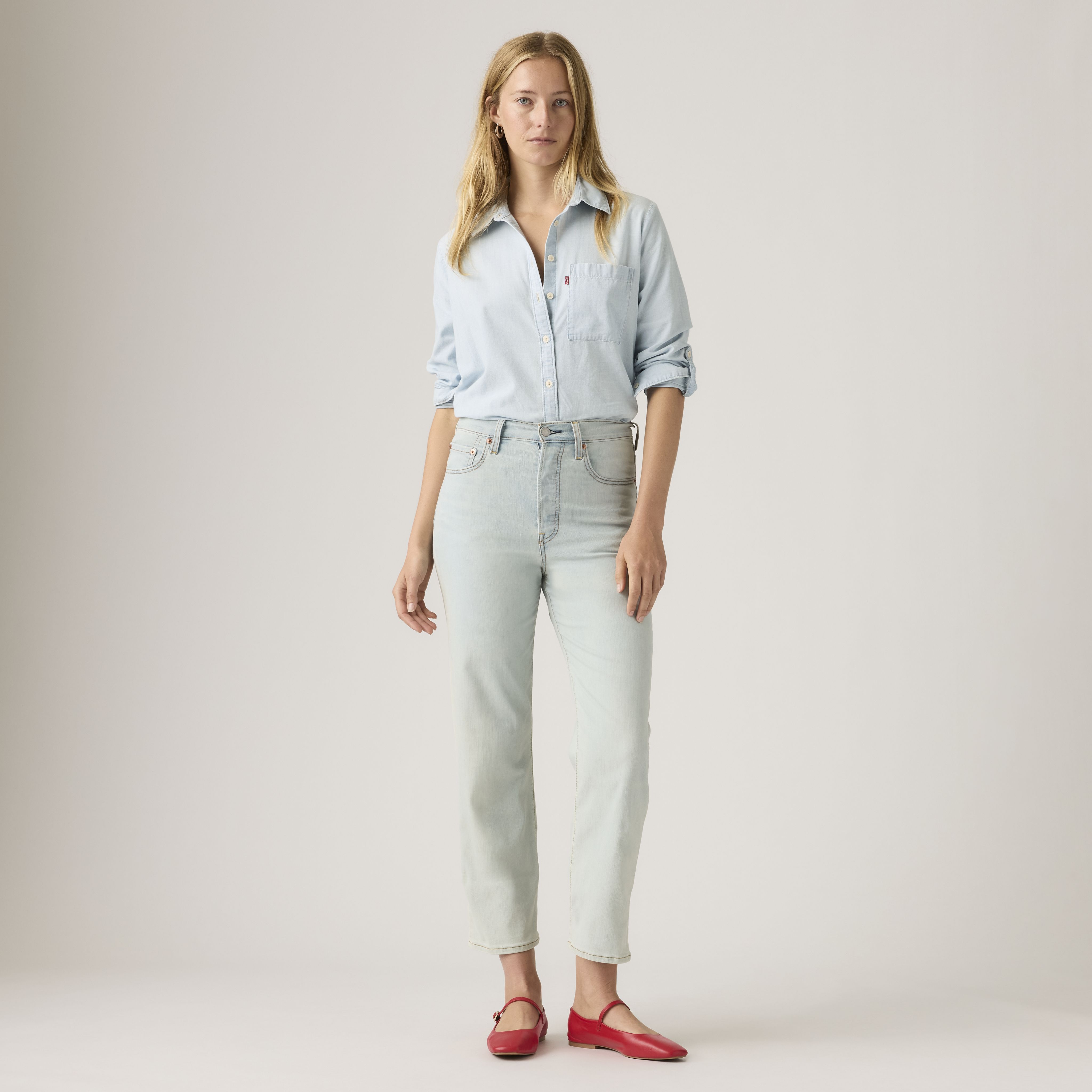 Ribcage Straight Ankle Jeans 6