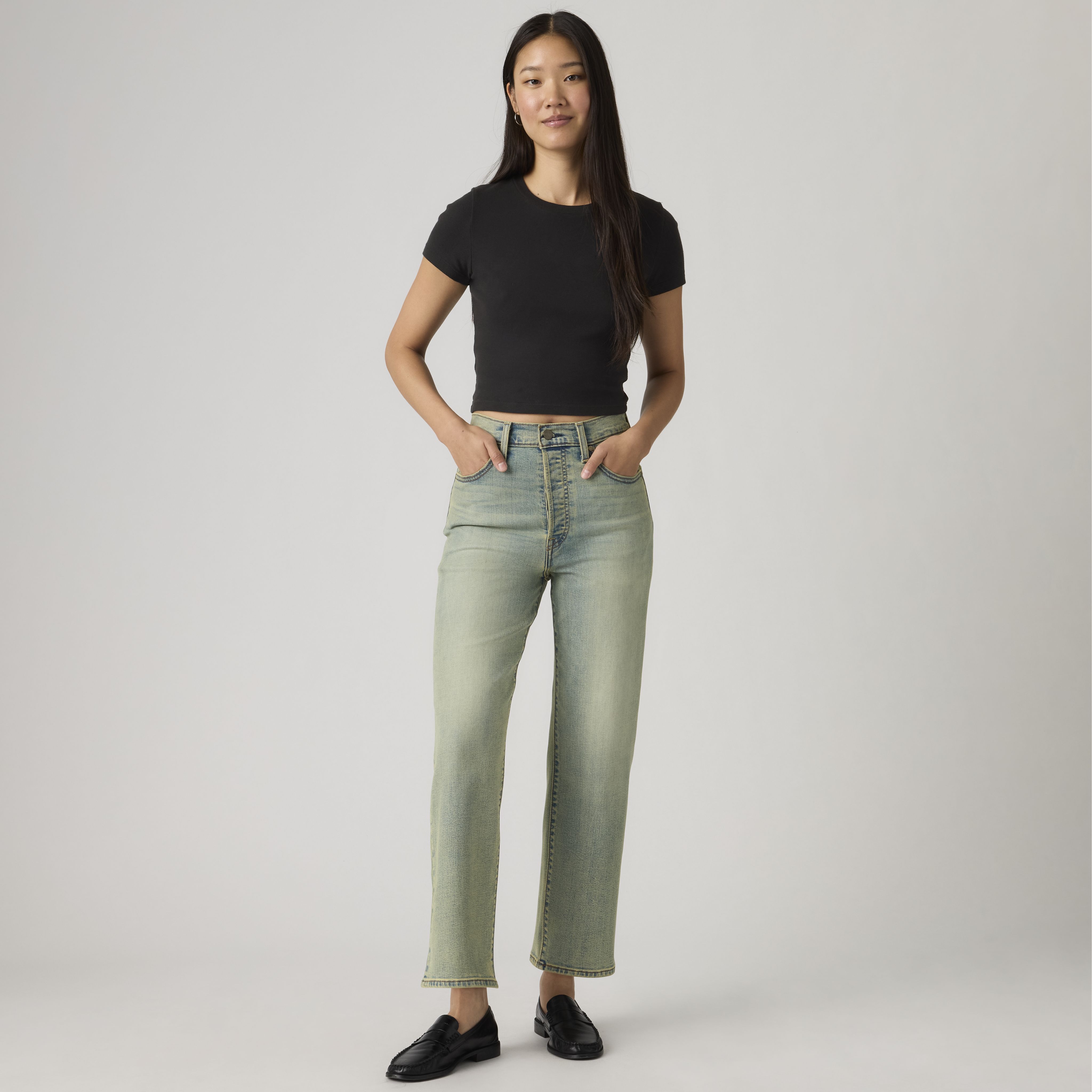 Ribcage Straight Ankle Women's Jeans 14