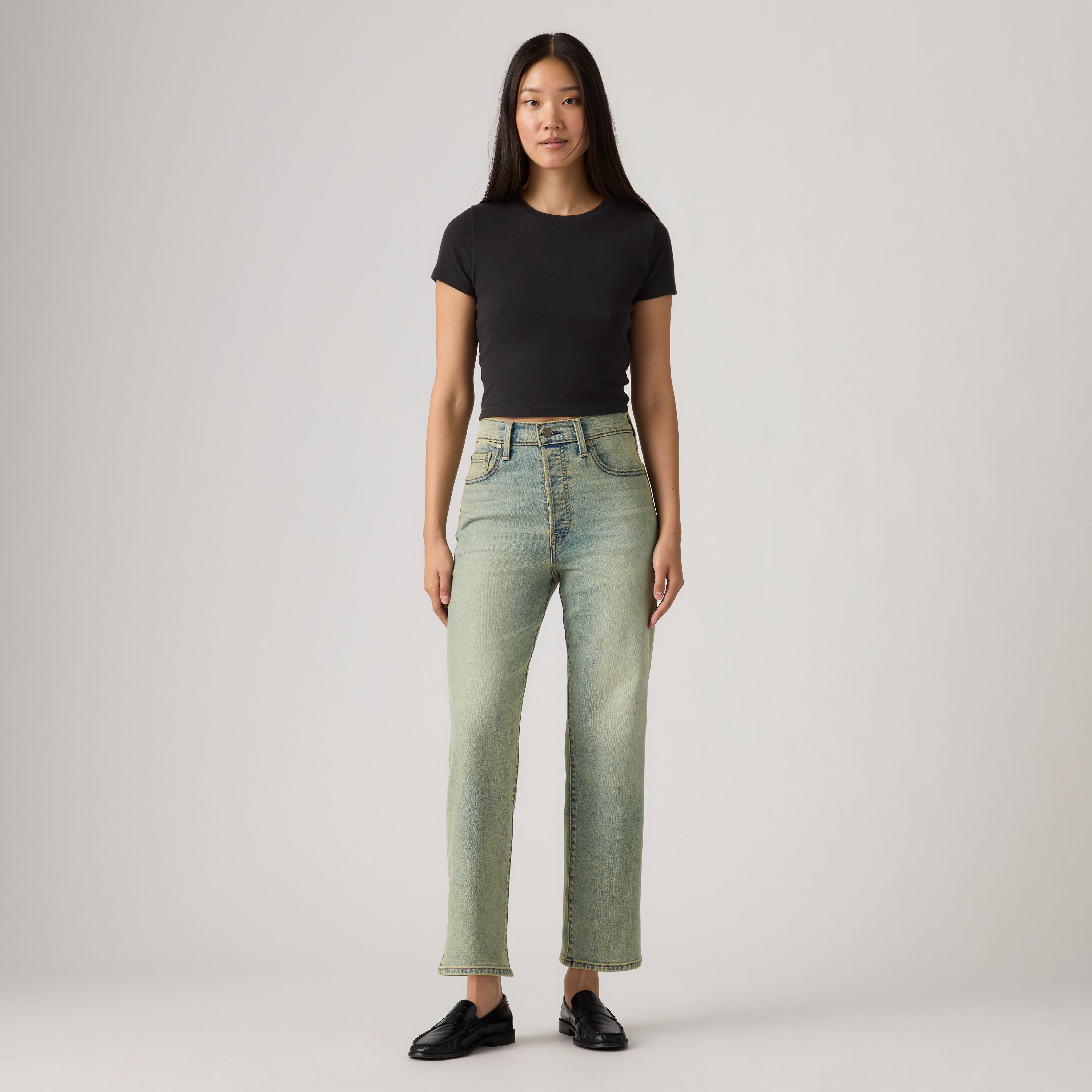 Ribcage Straight Ankle Women's Jeans 10