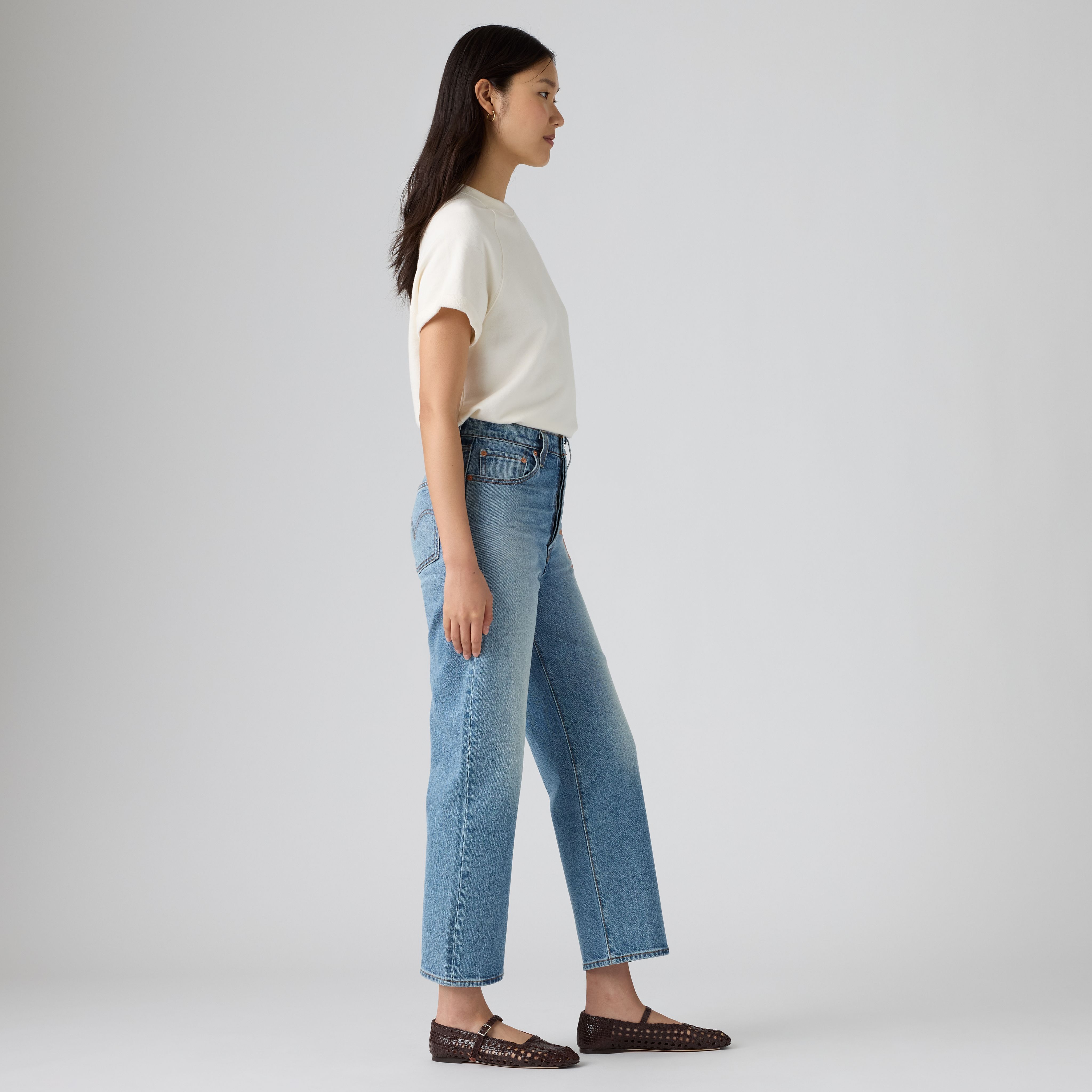 Ribcage Straight Ankle Jeans 4